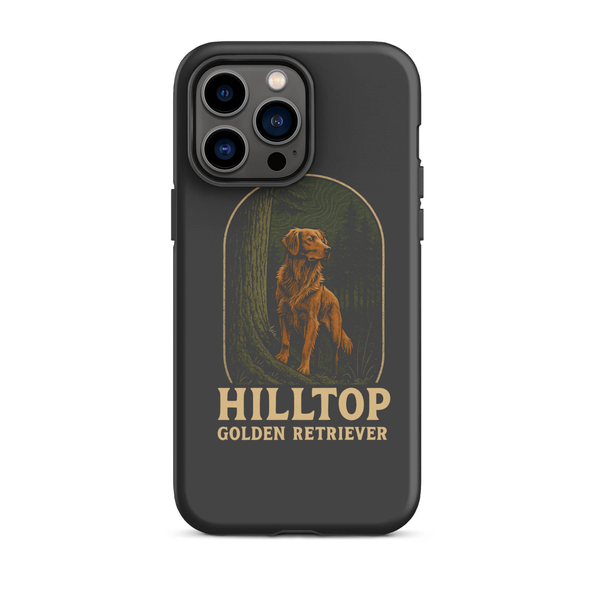 Hilltop Golden Retriever Tough Case for iPhone®