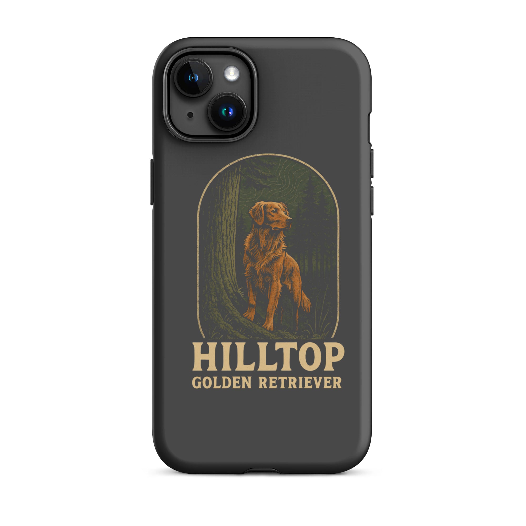 Hilltop Golden Retriever Tough Case for iPhone®