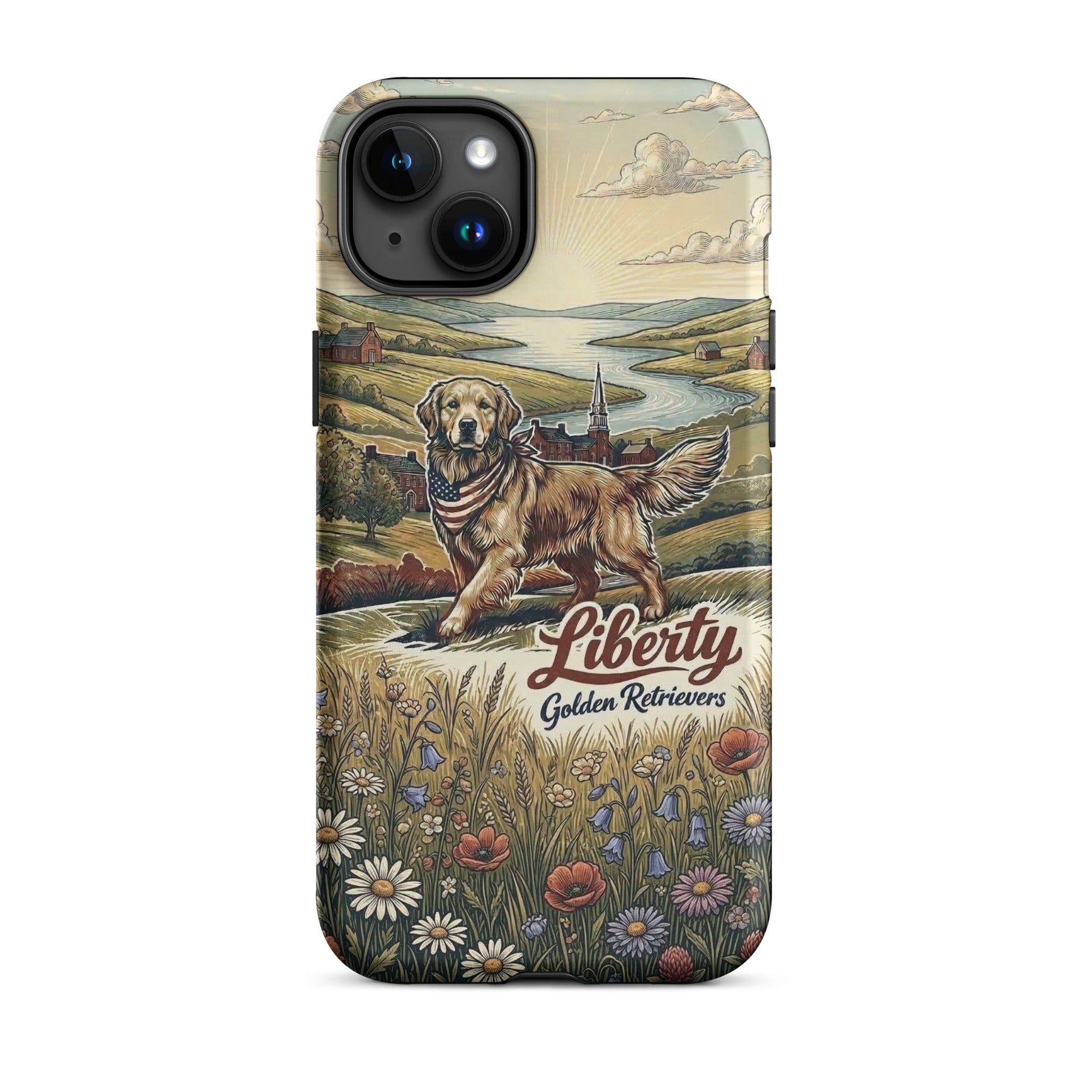 Liberty Golden Retrievers Tough Case for iPhone®