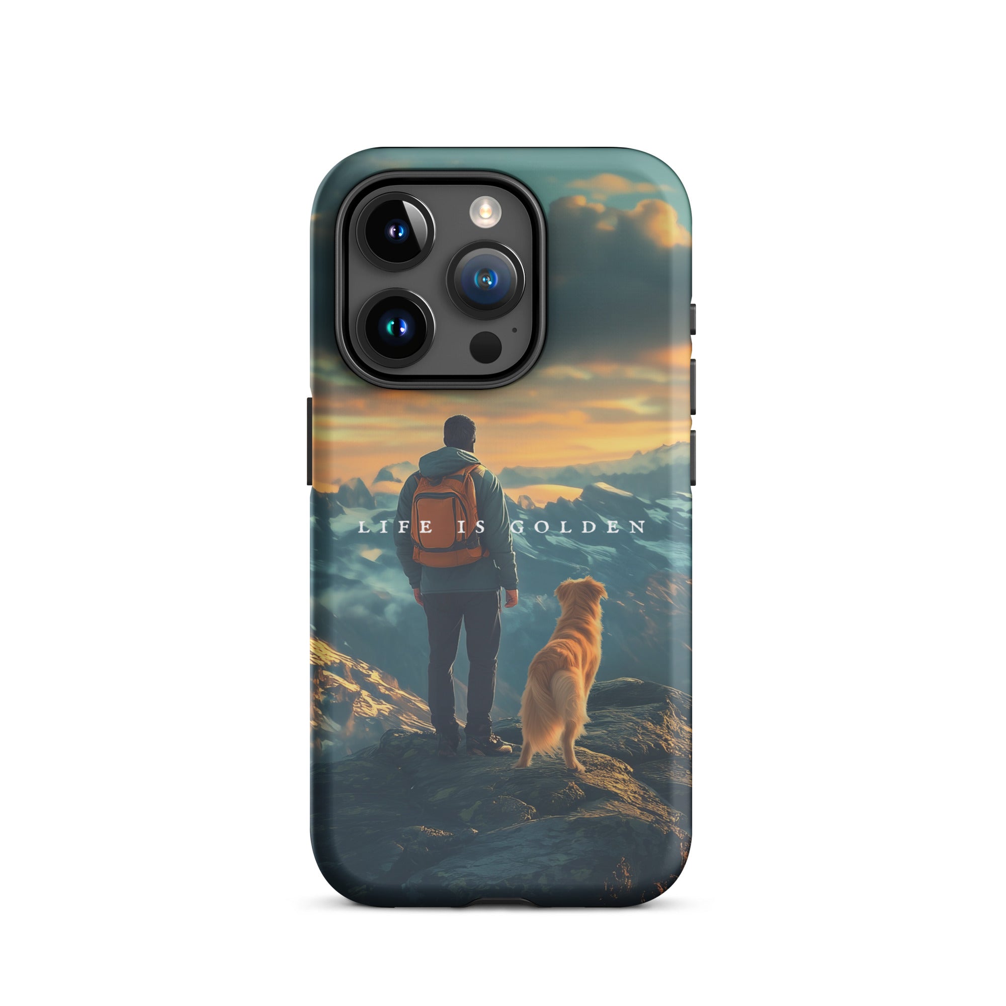 Golden Summit Tough Case for iPhone®