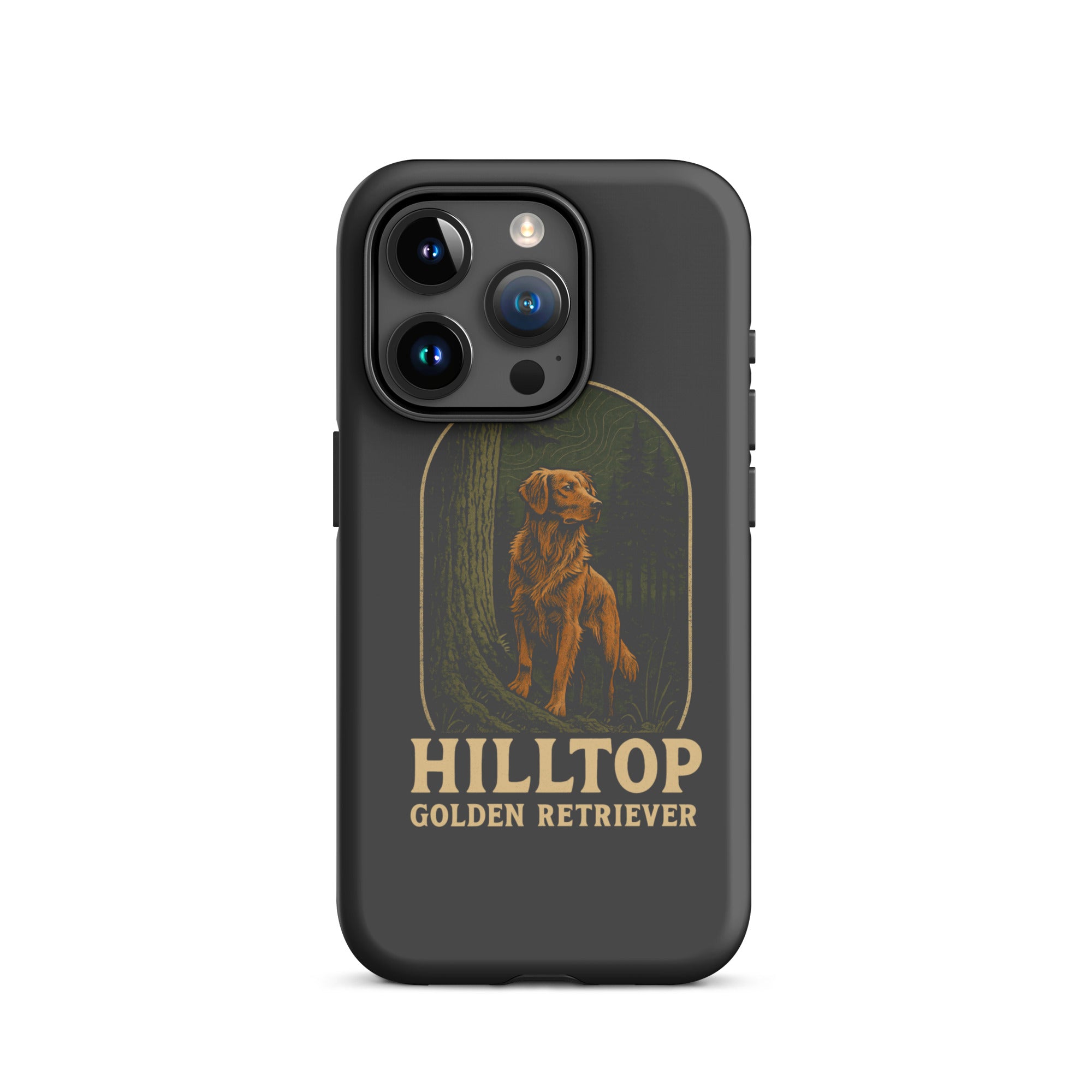 Hilltop Golden Retriever Tough Case for iPhone®