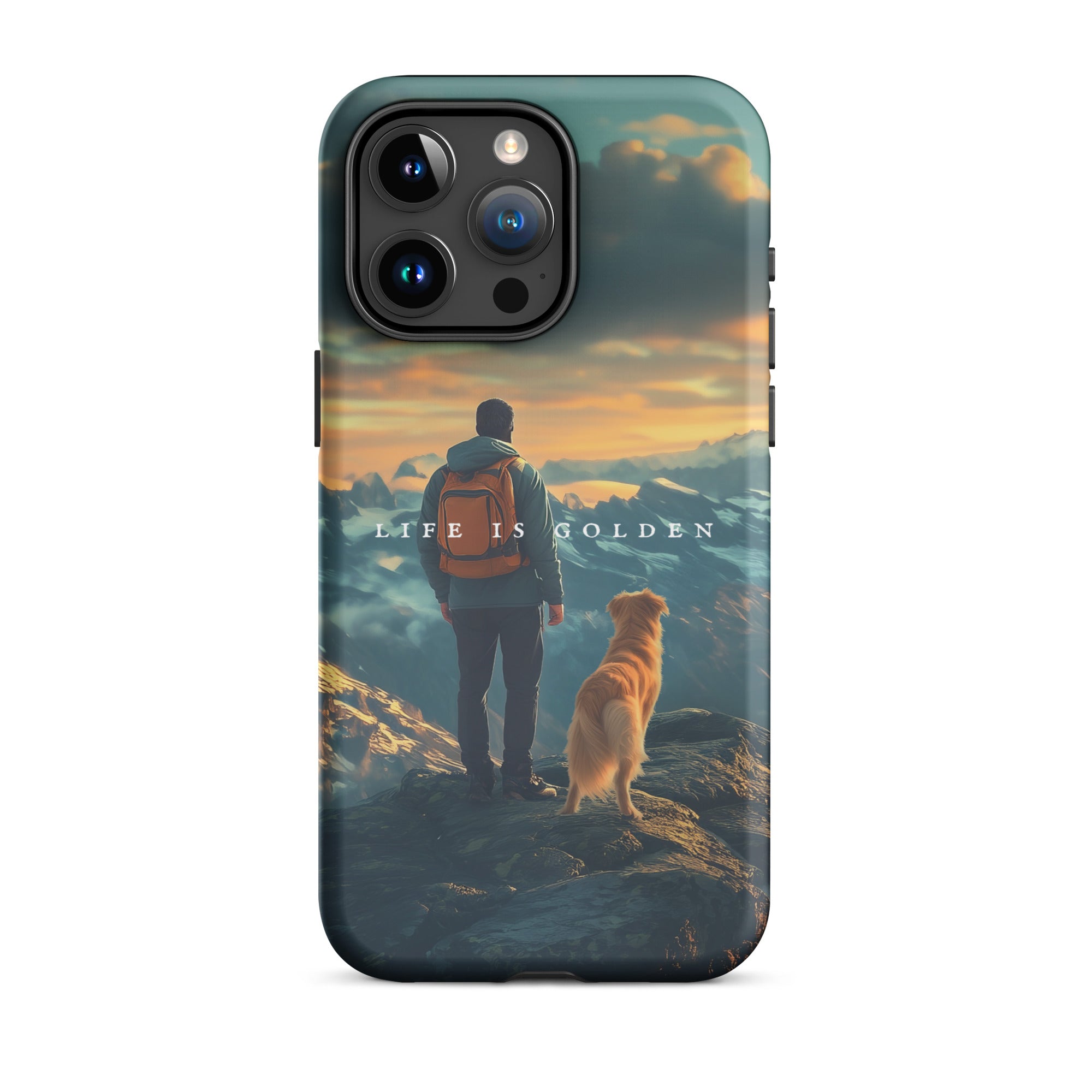 Golden Summit Tough Case for iPhone®