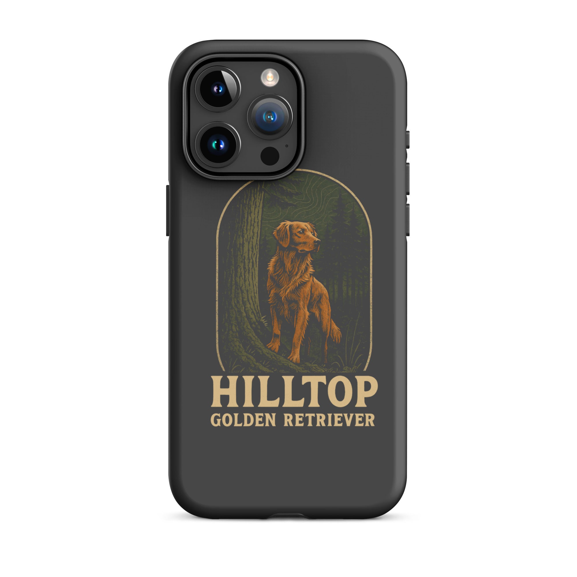 Hilltop Golden Retriever Tough Case for iPhone®