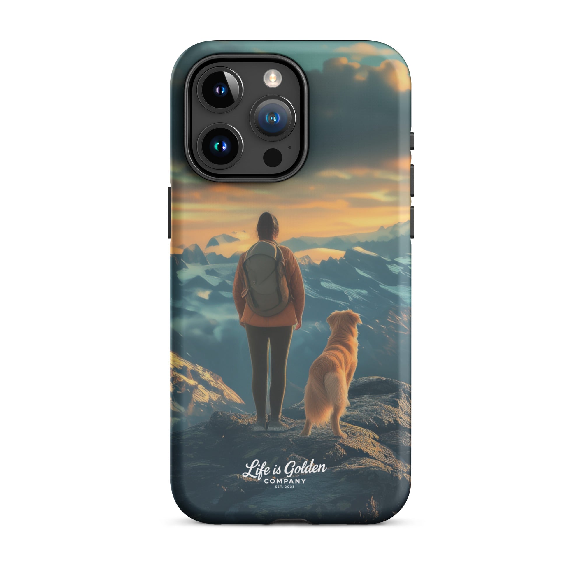 Golden Summit III Tough Case for iPhone®
