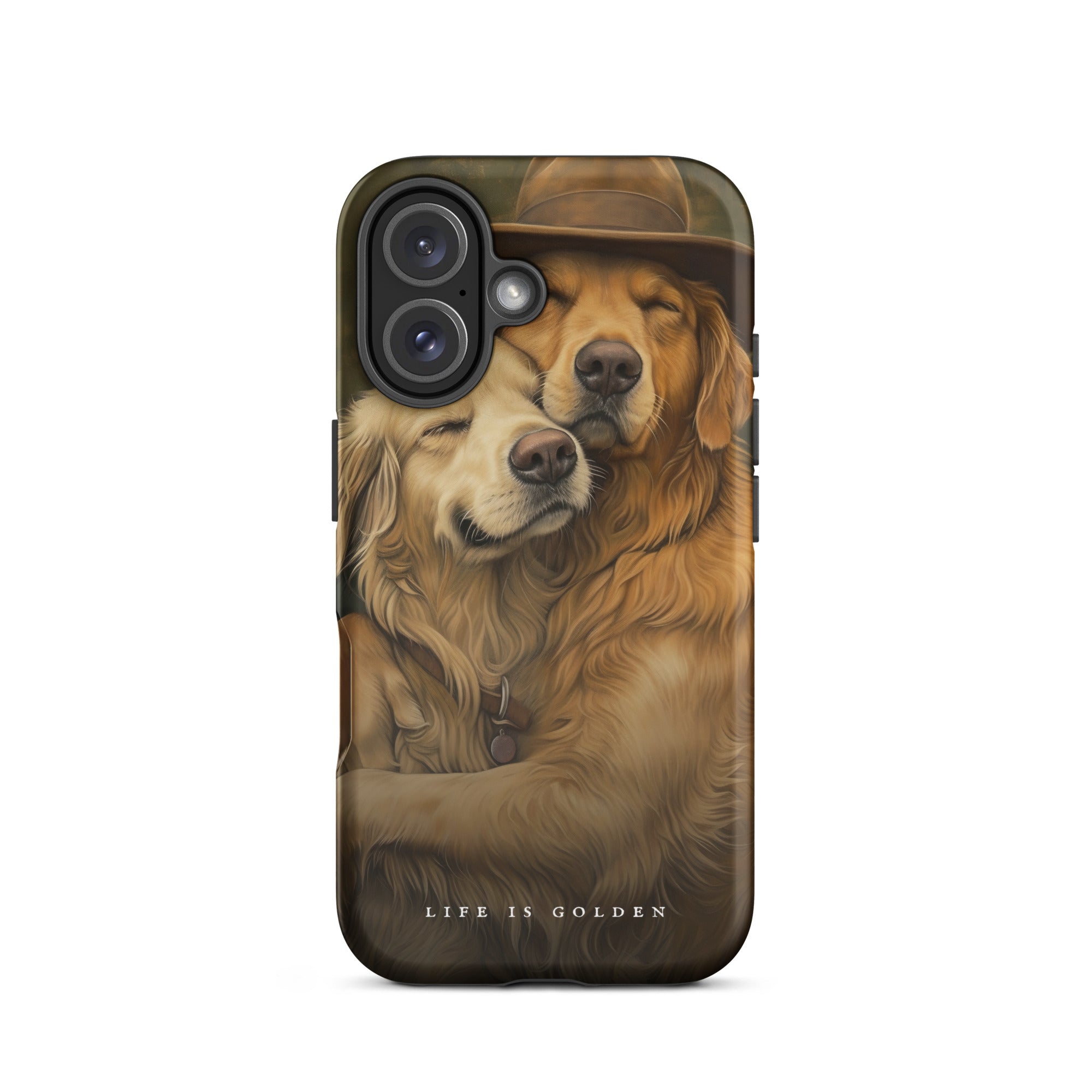 Hugging Goldens iPhone Case
