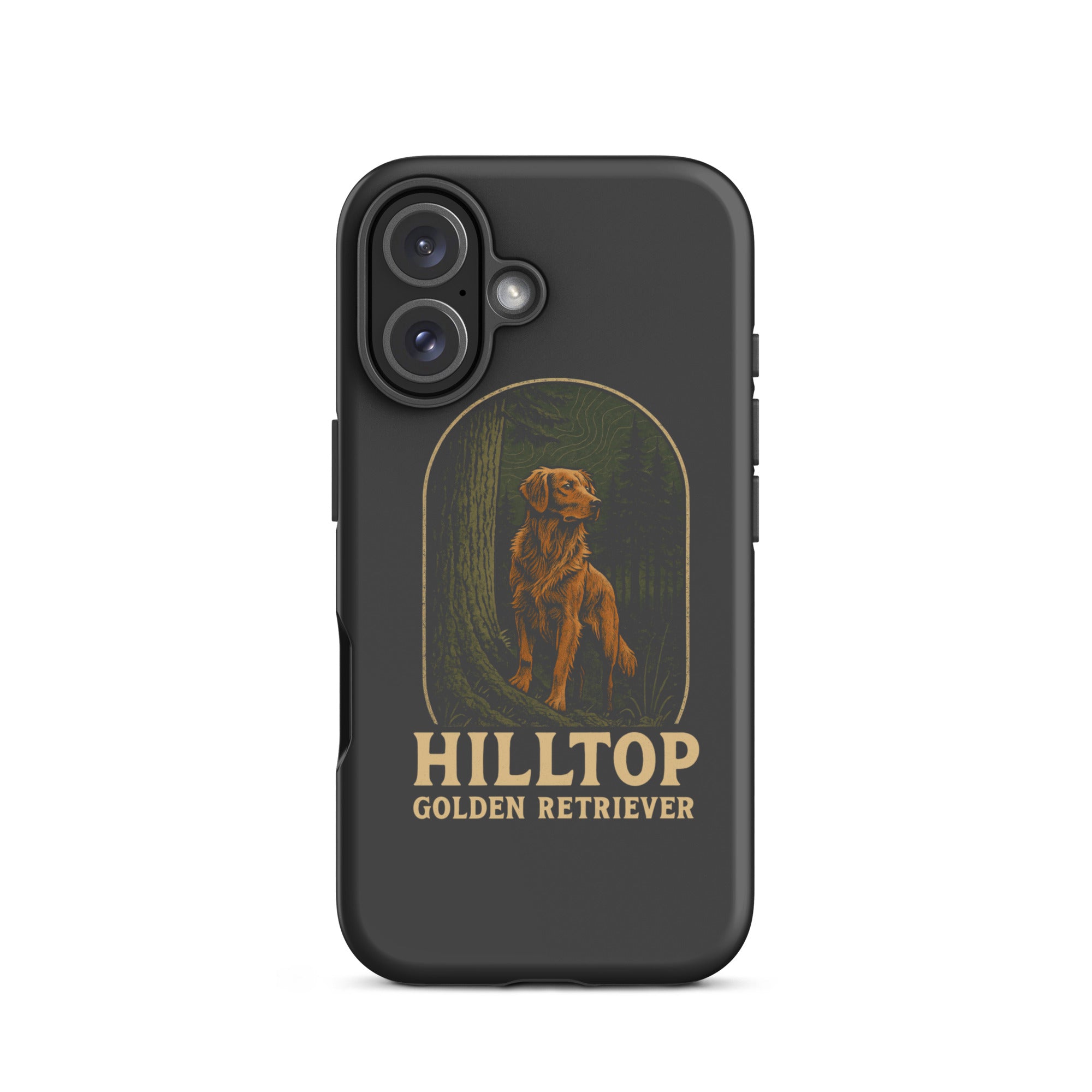 Hilltop Golden Retriever Tough Case for iPhone®