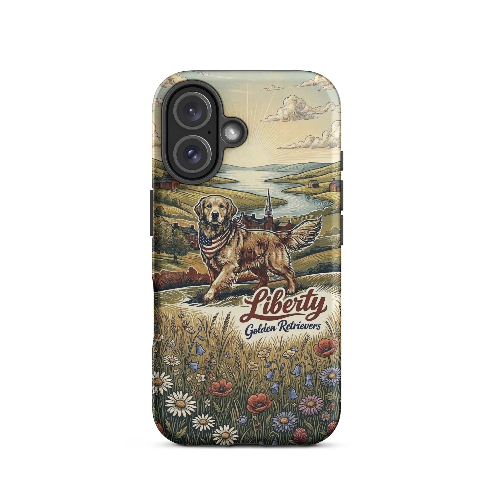 Liberty Golden Retrievers Tough Case for iPhone®