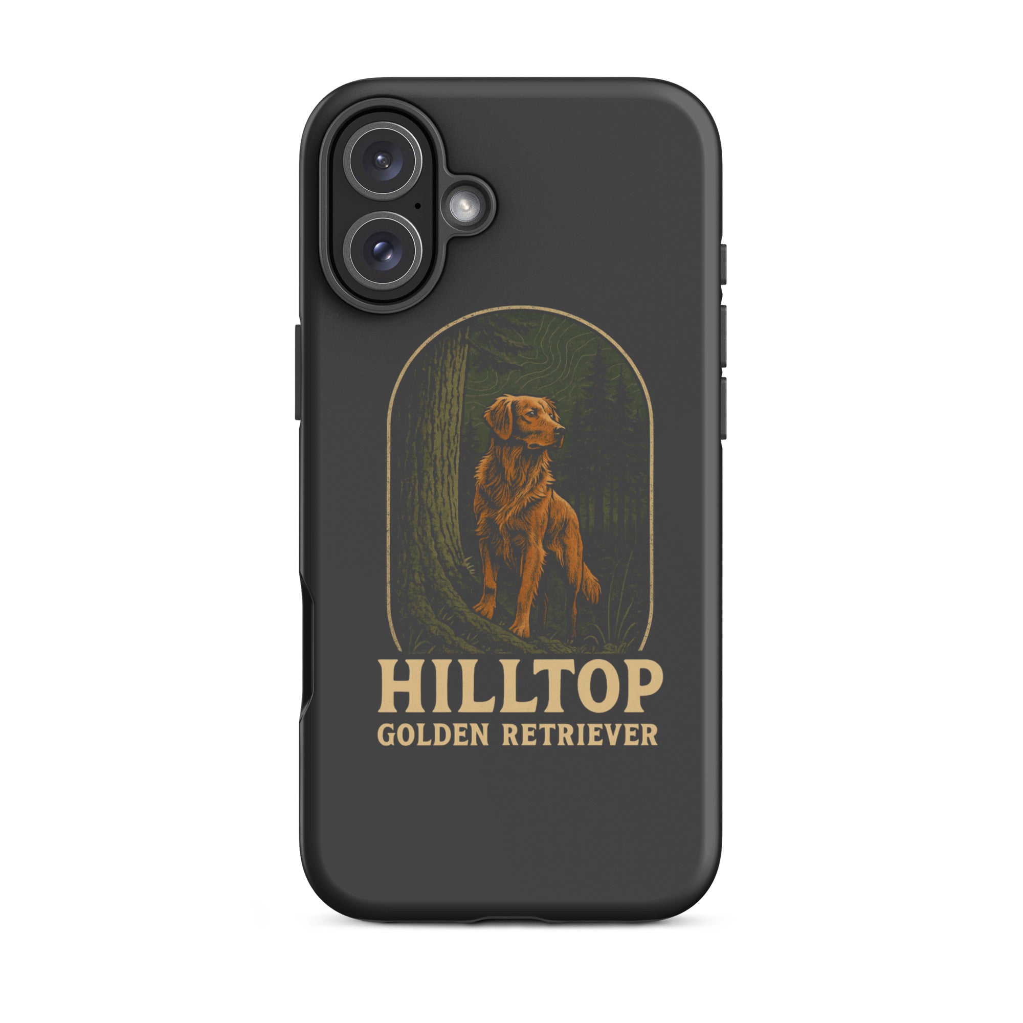Hilltop Golden Retriever Tough Case for iPhone®