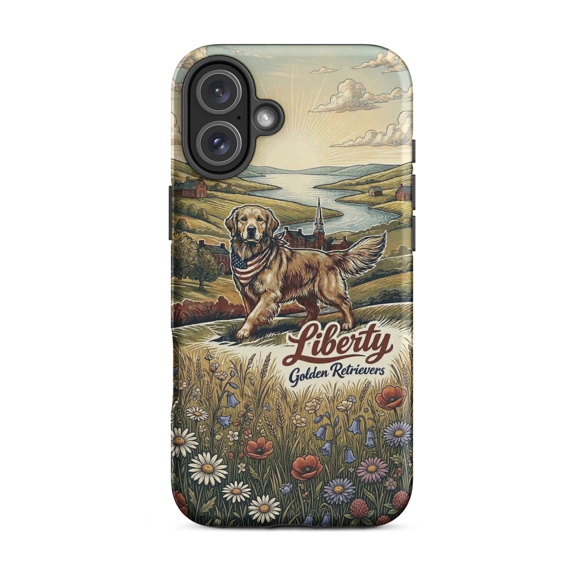 Liberty Golden Retrievers Tough Case for iPhone®