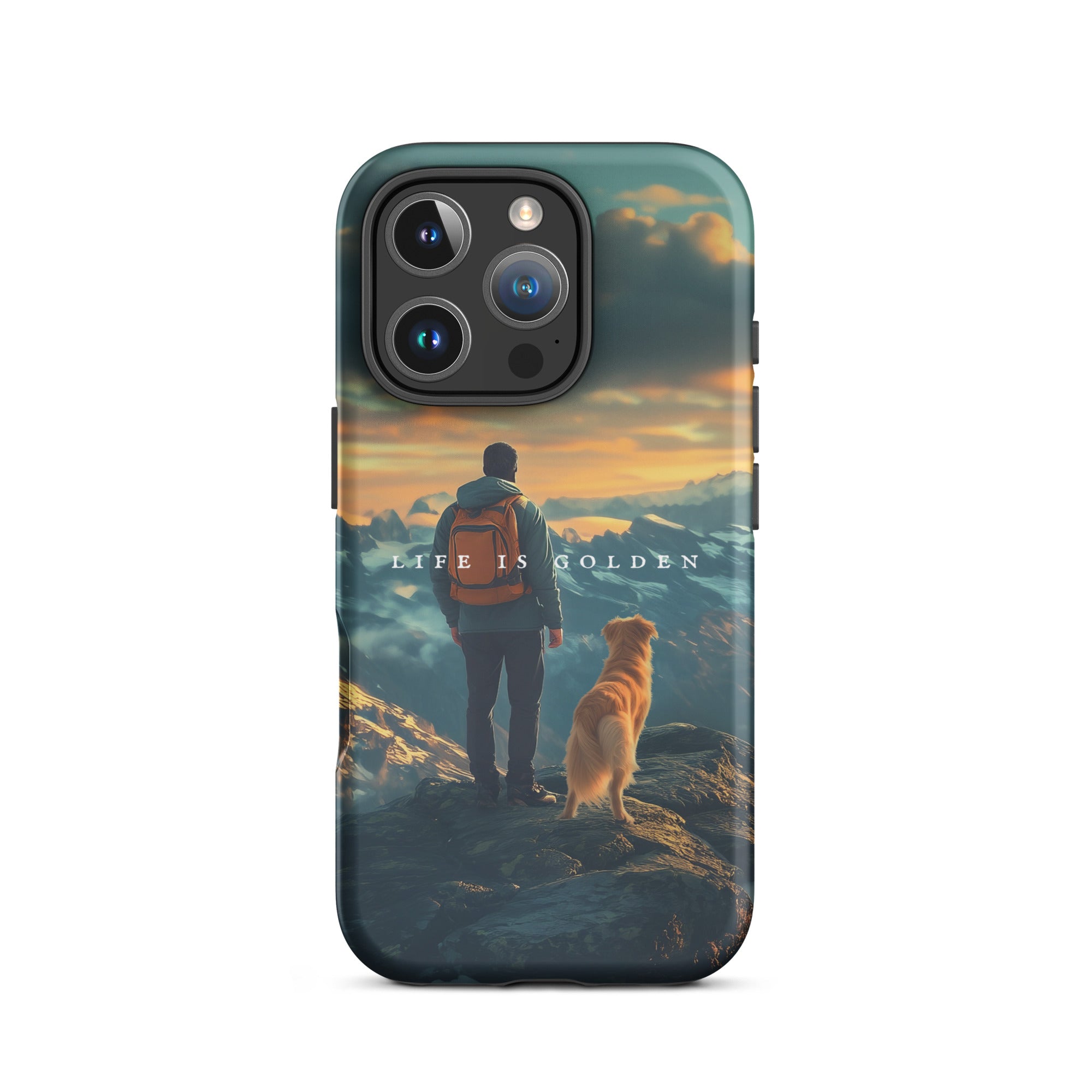 Golden Summit Tough Case for iPhone®