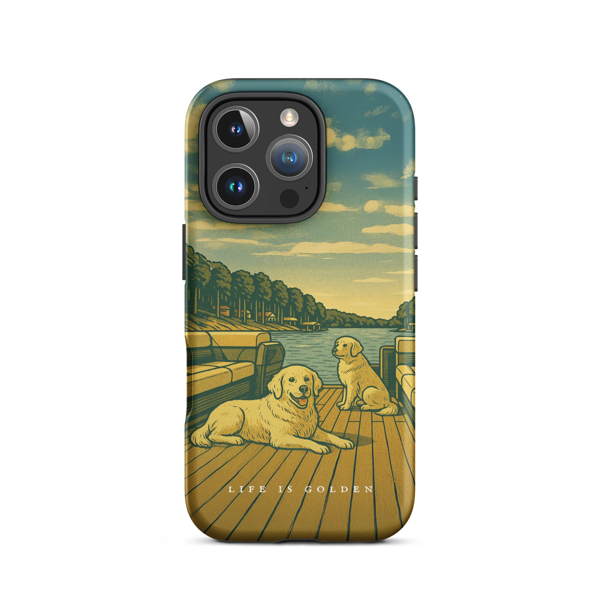 Pontoon Life iPhone Case