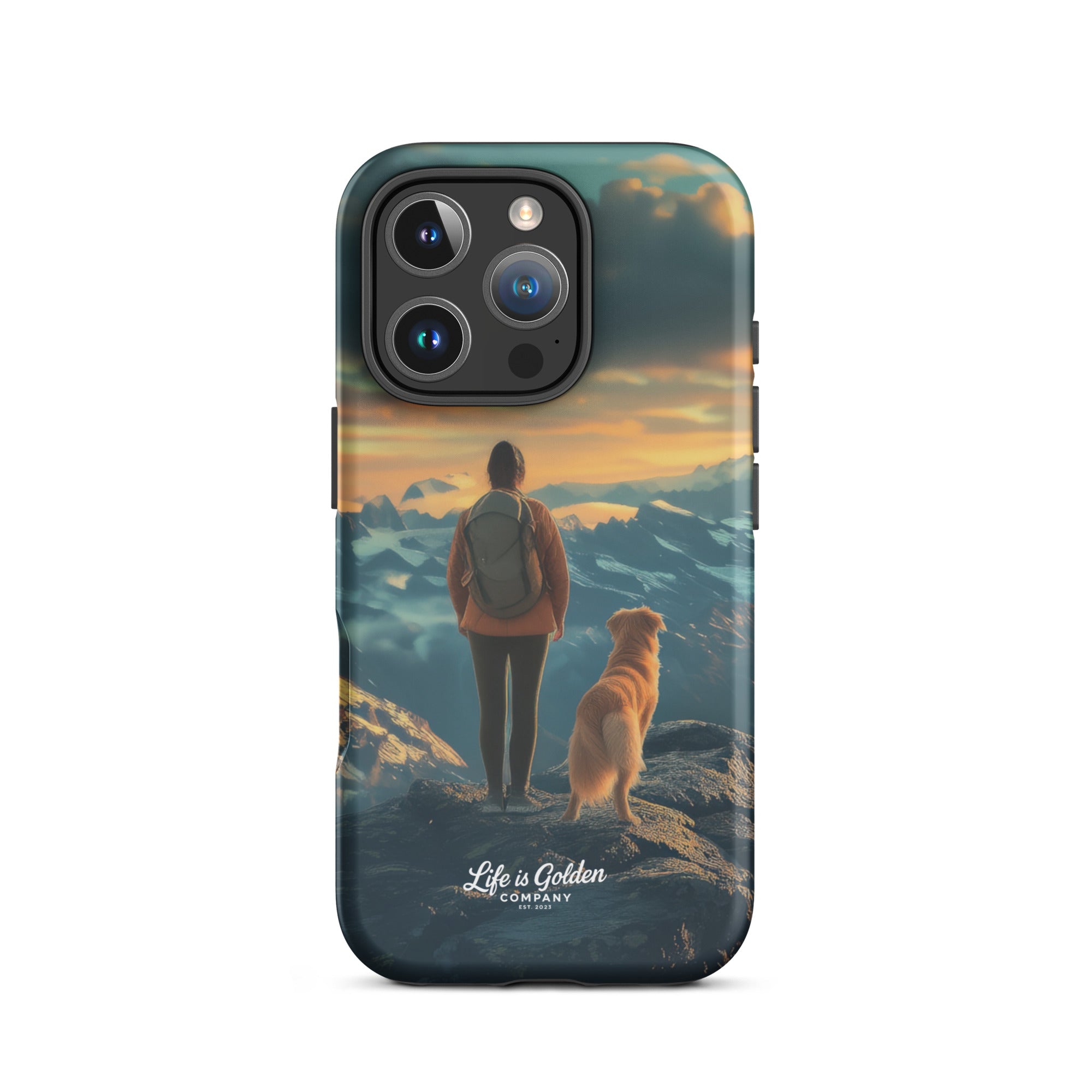 Golden Summit III Tough Case for iPhone®