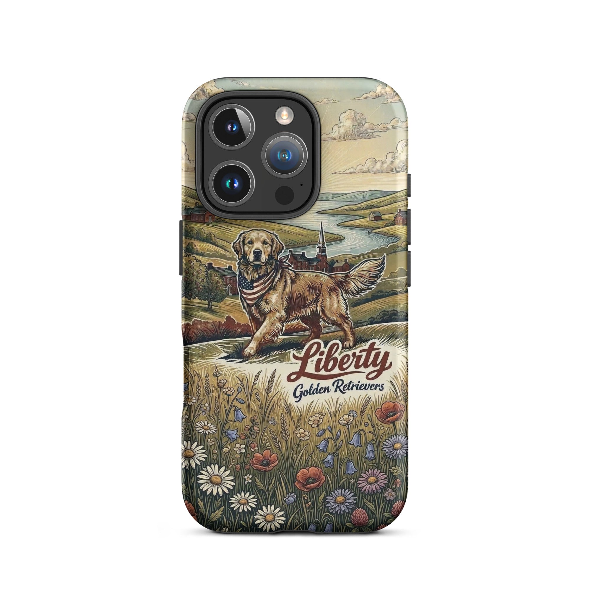 Liberty Golden Retrievers Tough Case for iPhone®