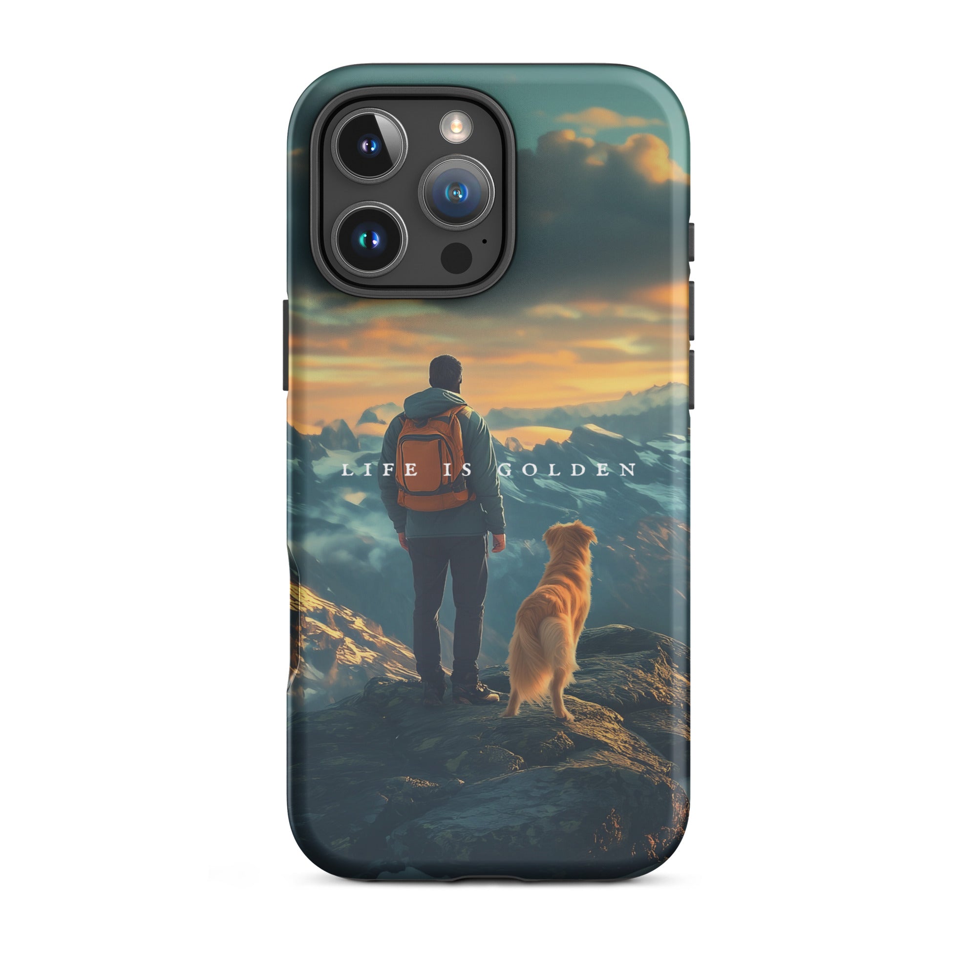 Golden Summit Tough Case for iPhone®
