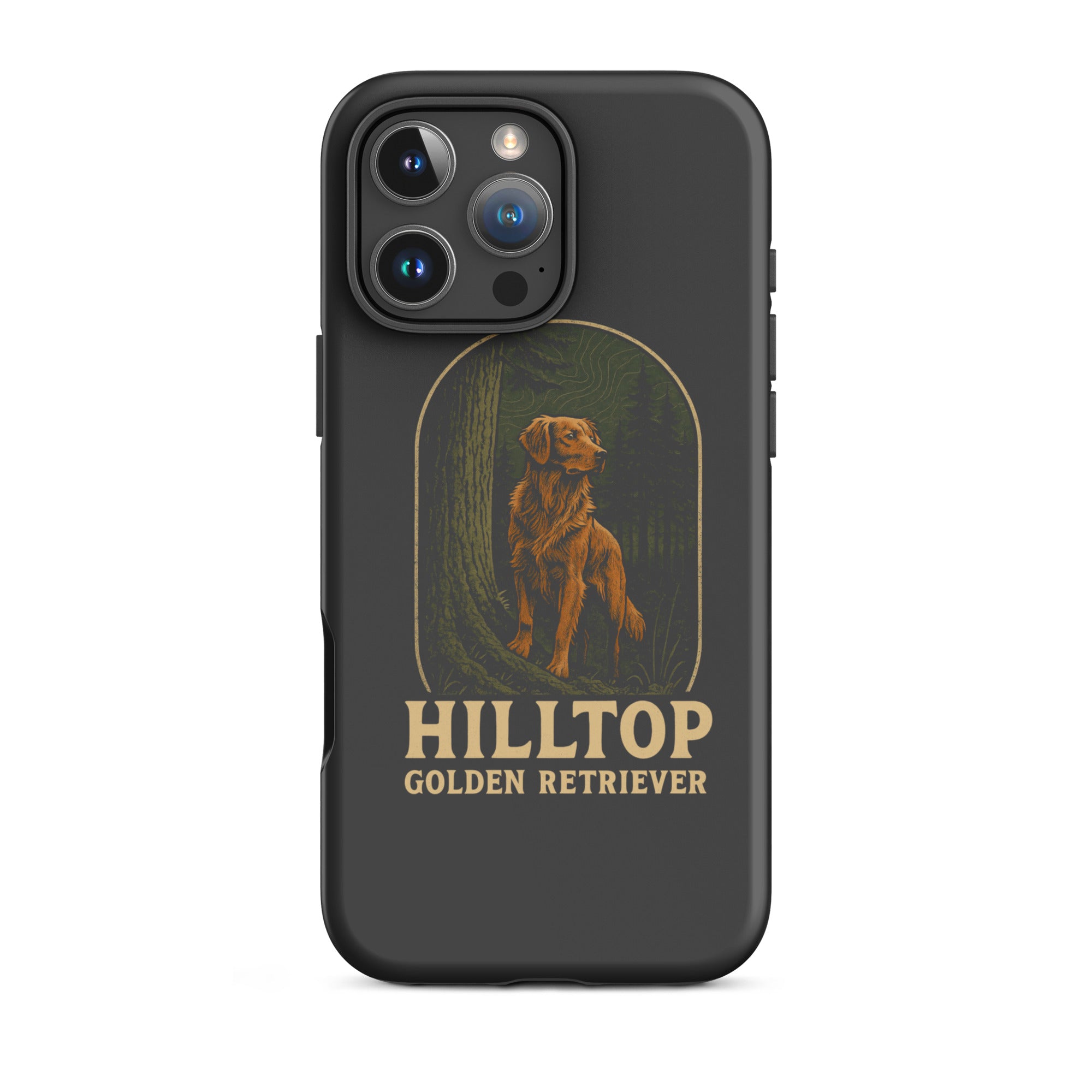 Hilltop Golden Retriever Tough Case for iPhone®