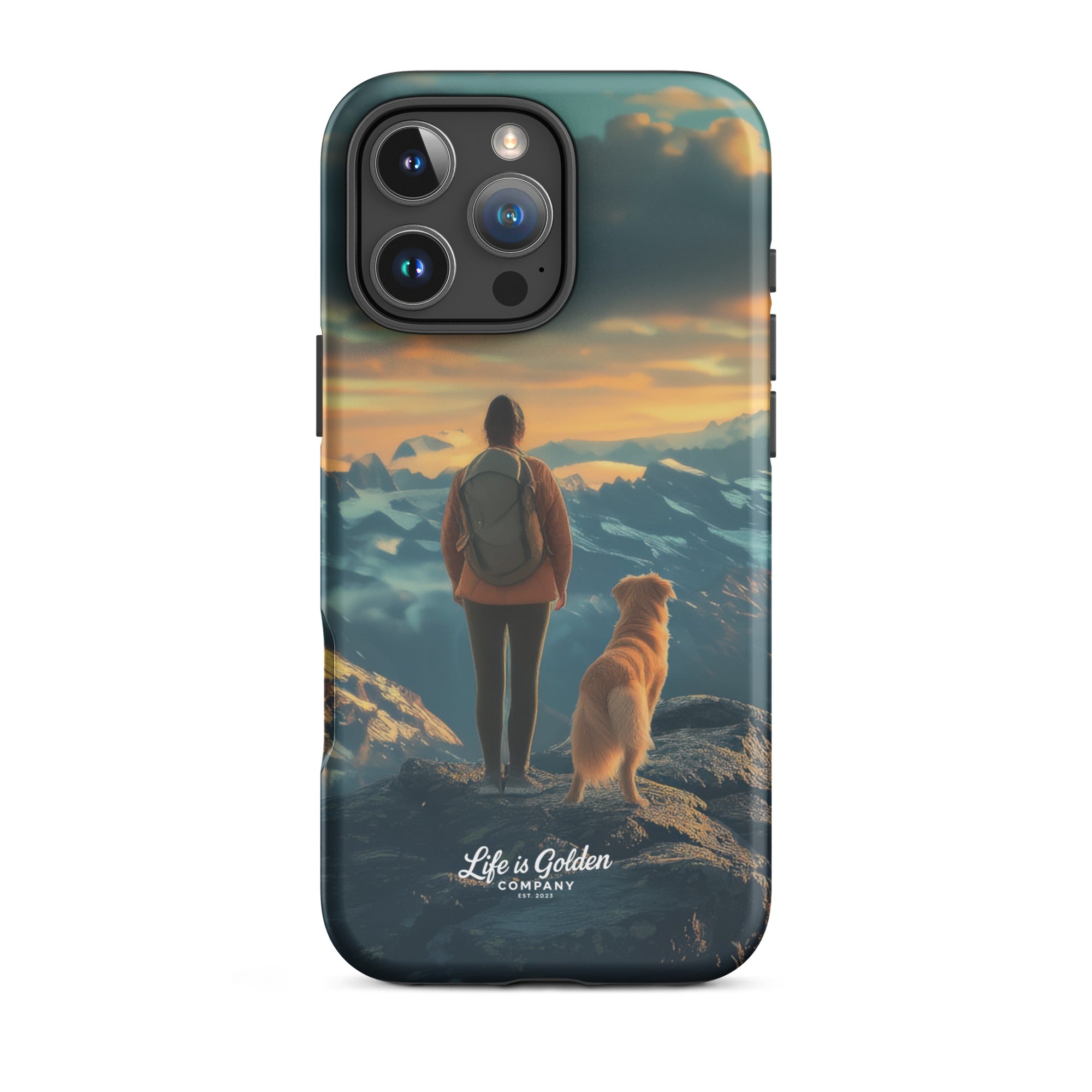 Golden Summit III Tough Case for iPhone®