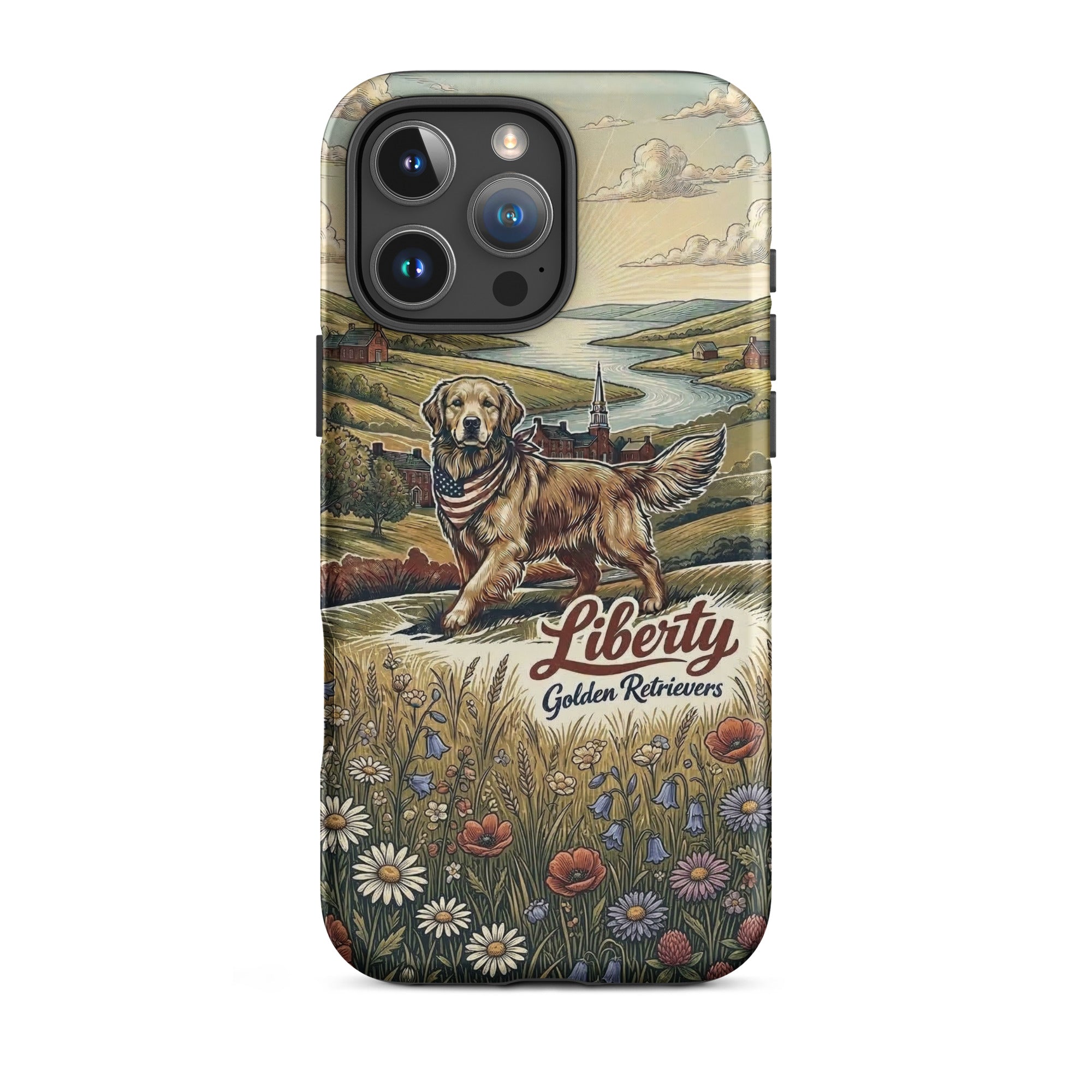 Liberty Golden Retrievers Tough Case for iPhone®