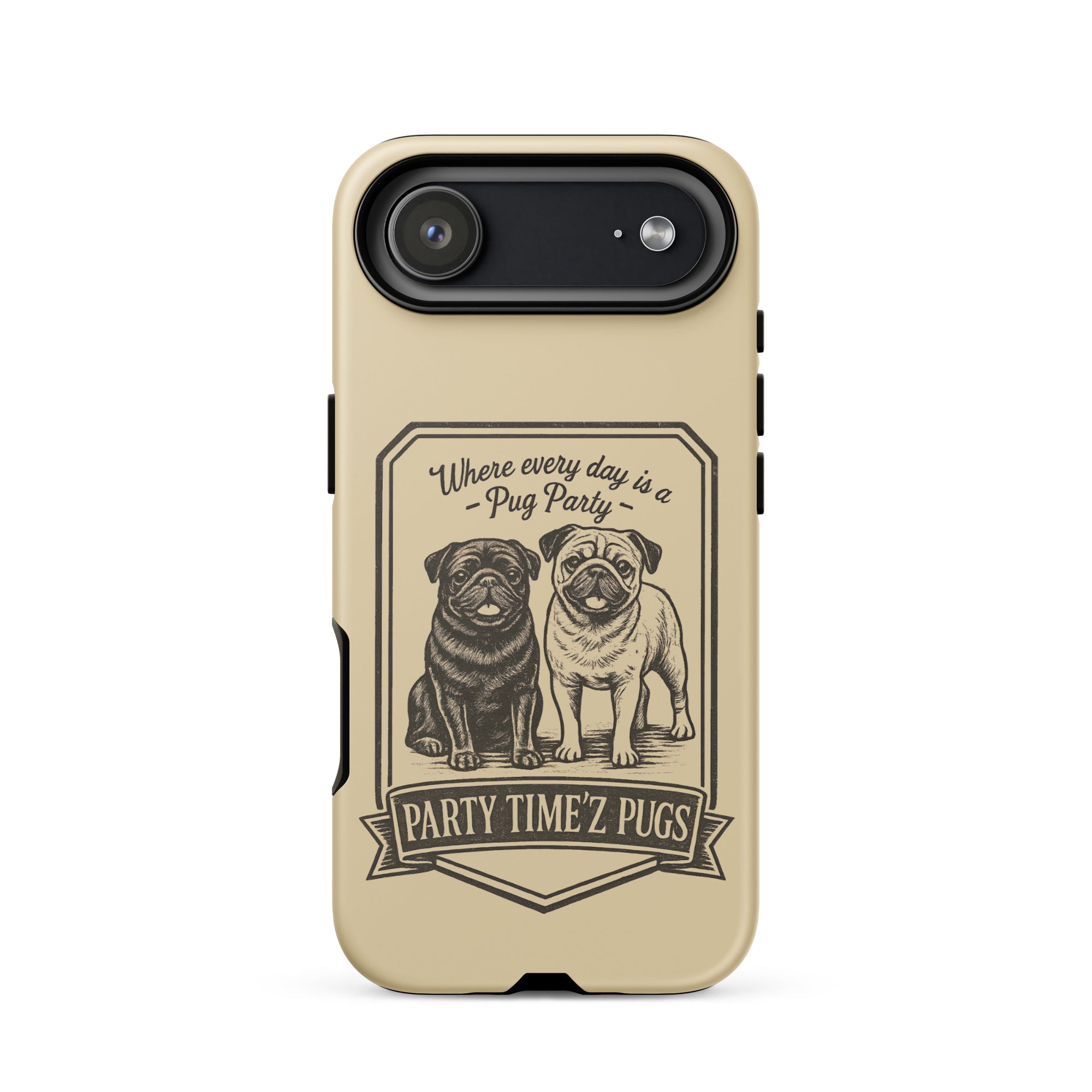 Party Time'Z Pugs Tough Case for iPhone®