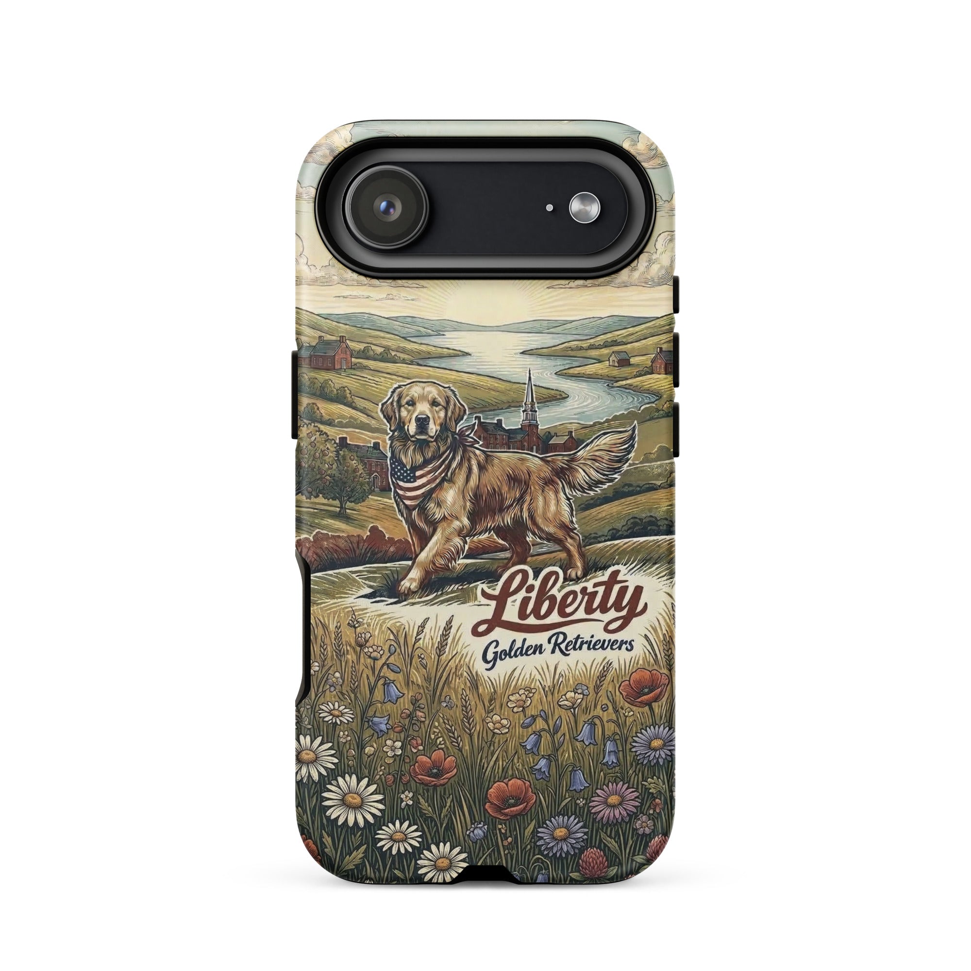 Liberty Golden Retrievers Tough Case for iPhone®