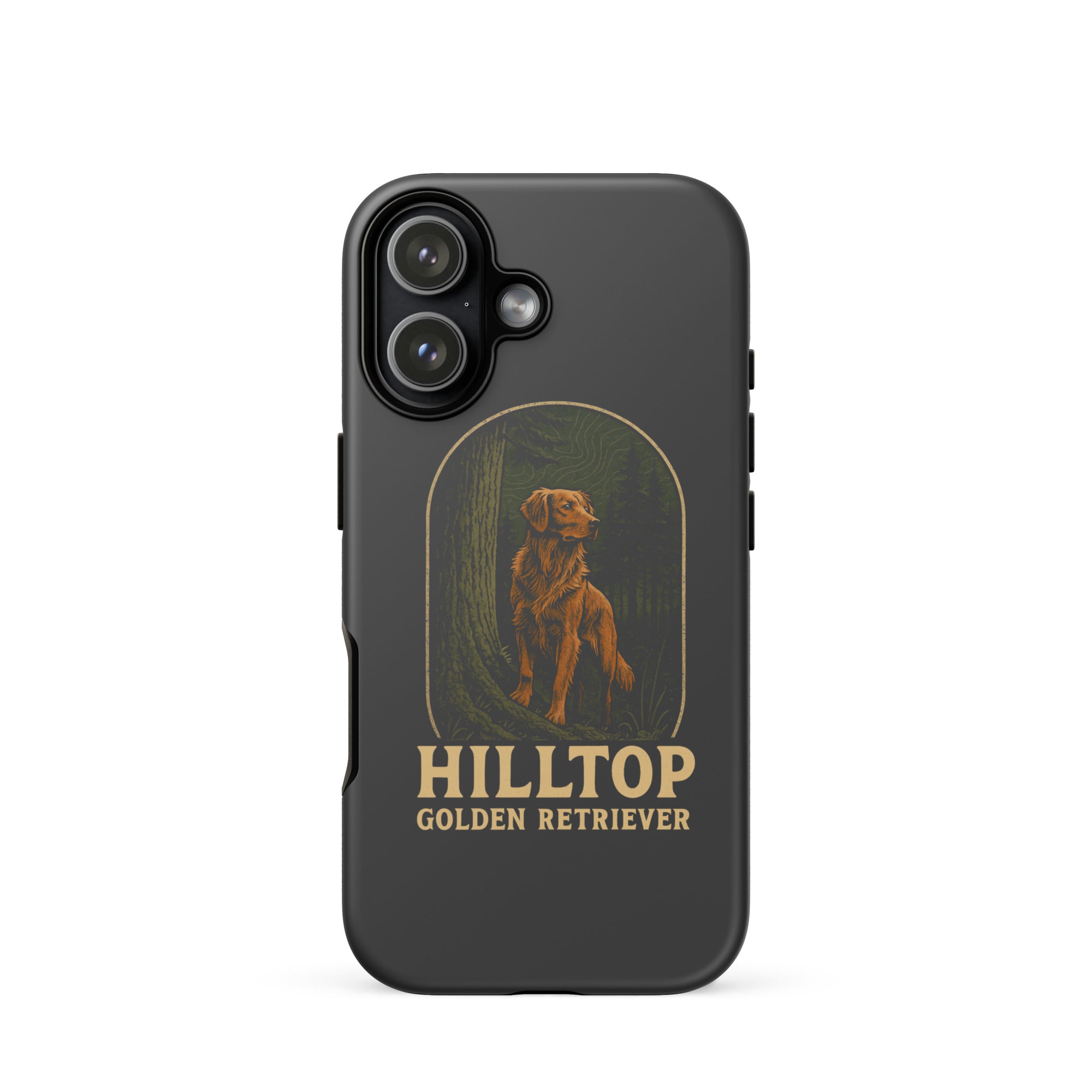 Hilltop Golden Retriever Tough Case for iPhone®