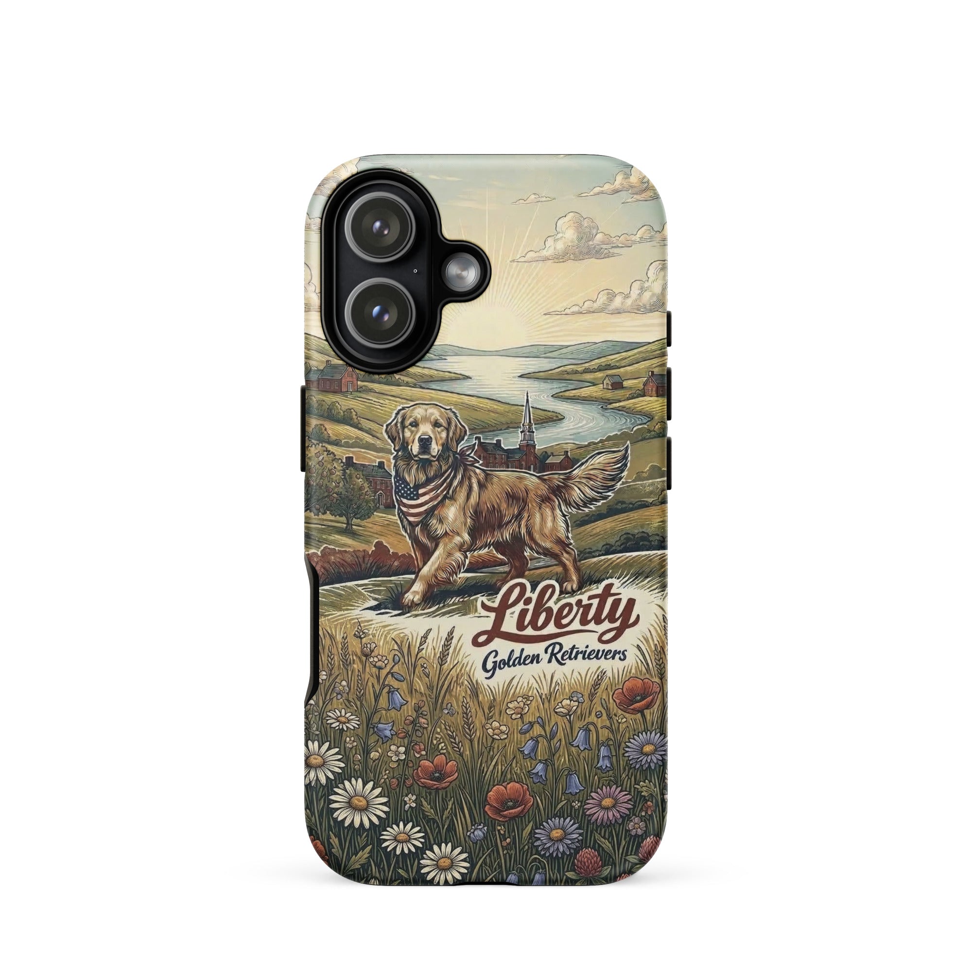 Liberty Golden Retrievers Tough Case for iPhone®
