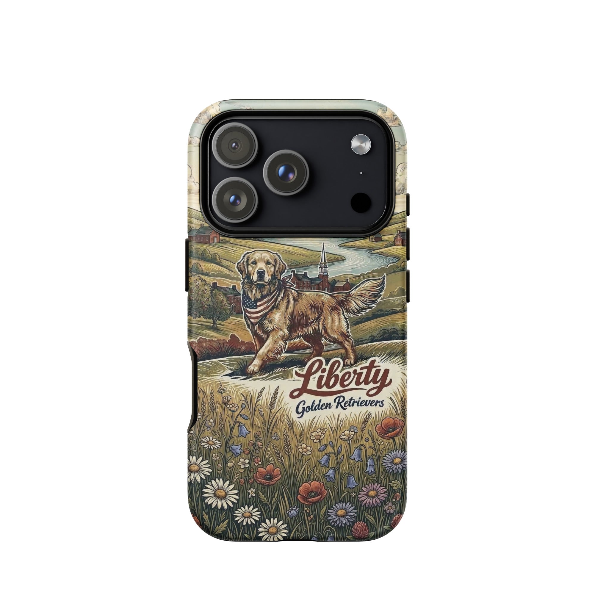 Liberty Golden Retrievers Tough Case for iPhone®