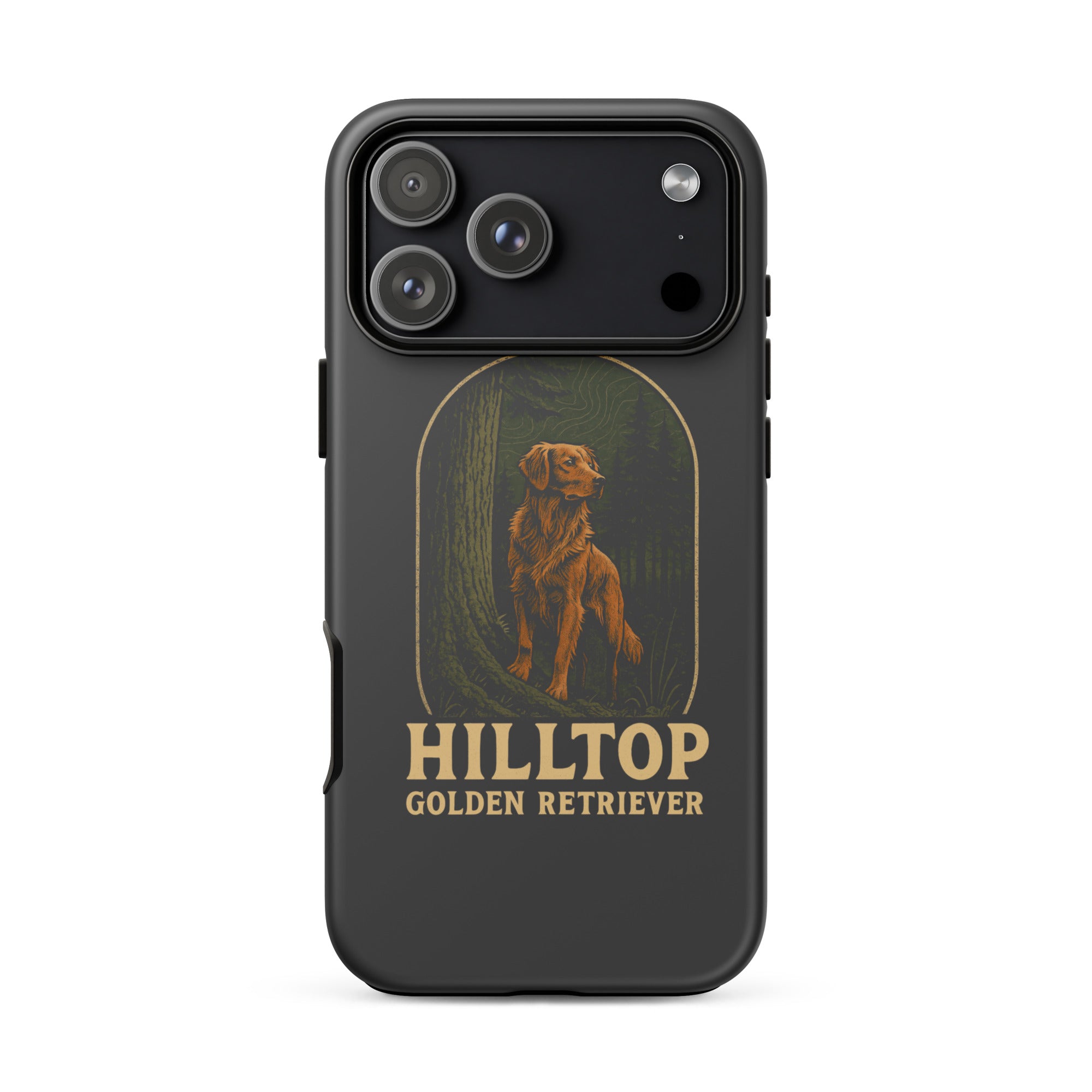 Hilltop Golden Retriever Tough Case for iPhone®