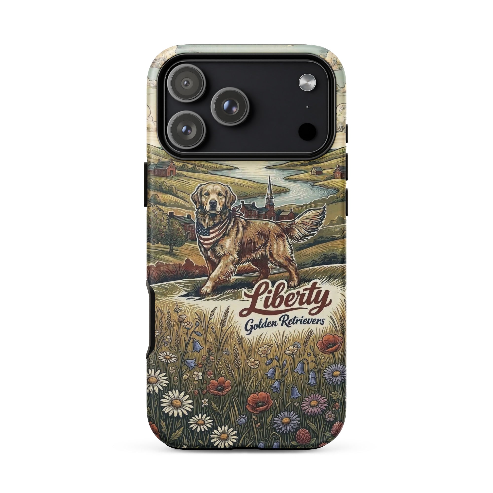 Liberty Golden Retrievers Tough Case for iPhone®