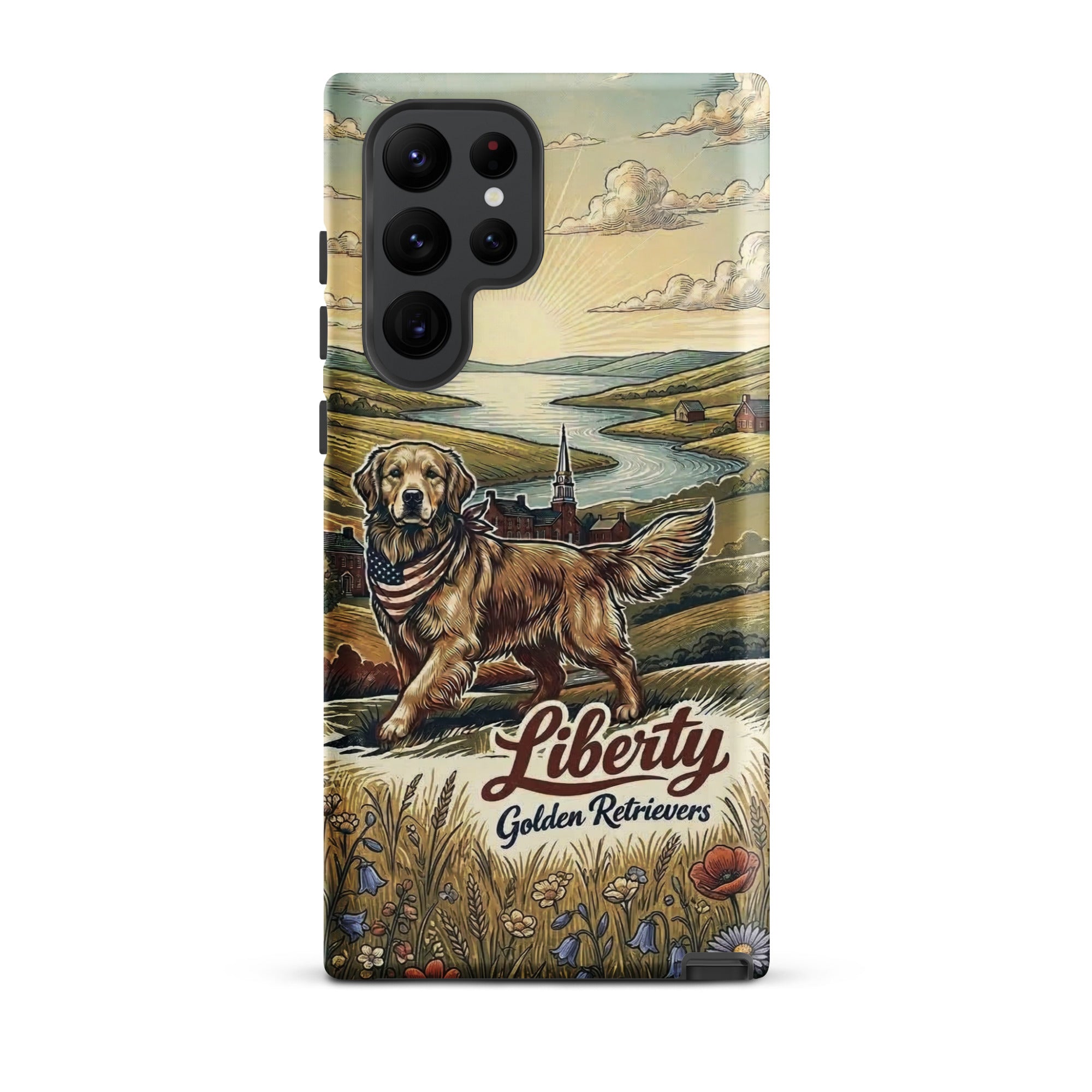 Liberty Golden Retrievers Tough case for Samsung®