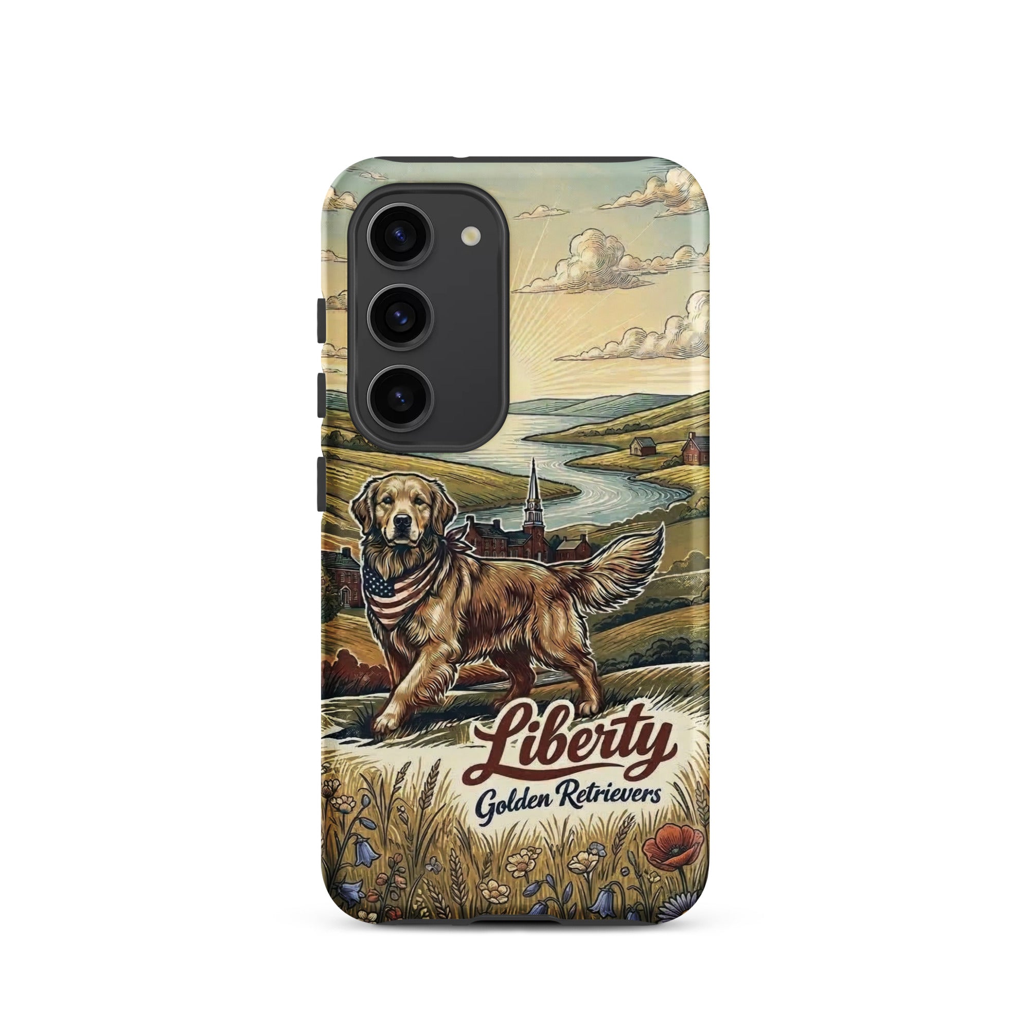 Liberty Golden Retrievers Tough case for Samsung®