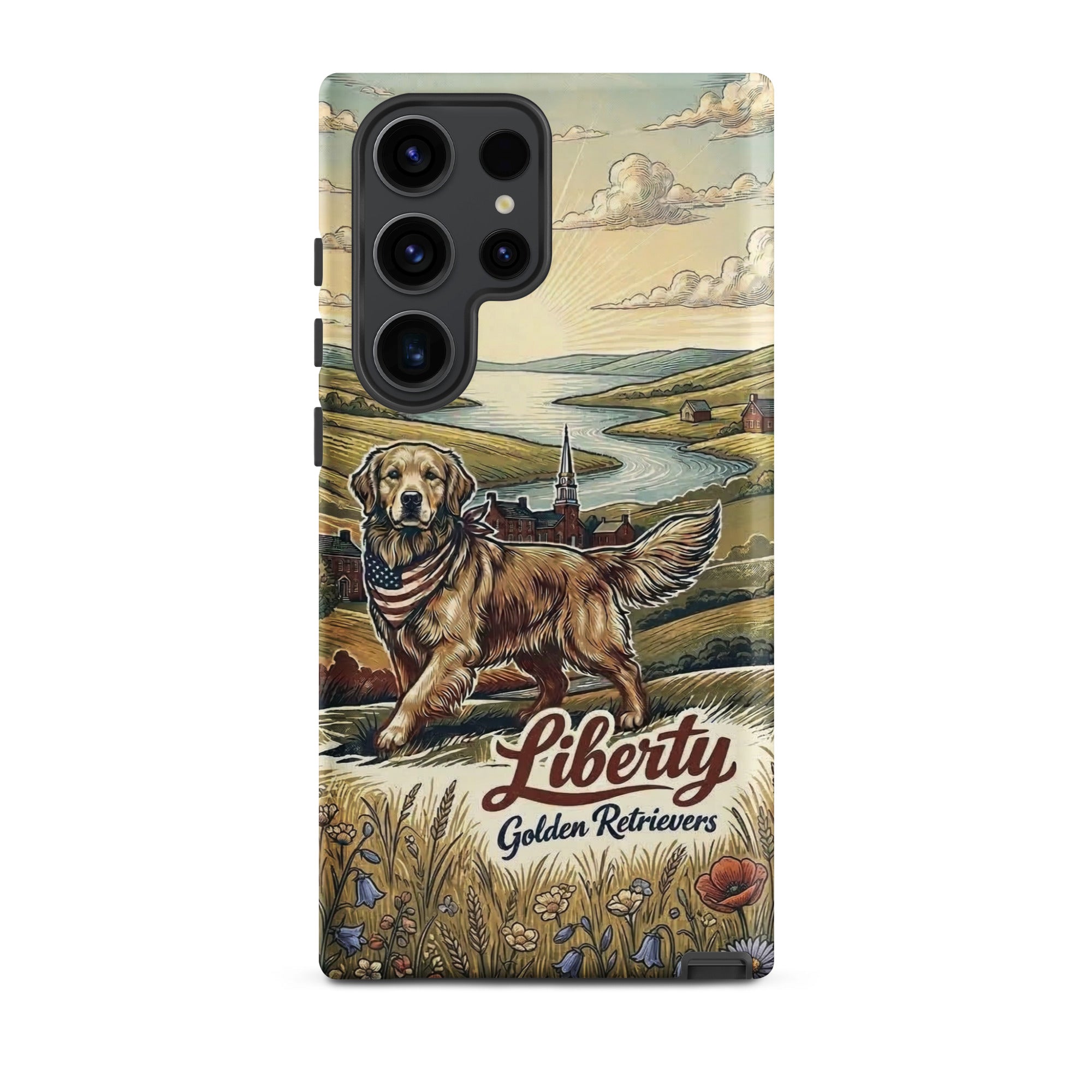 Liberty Golden Retrievers Tough case for Samsung®