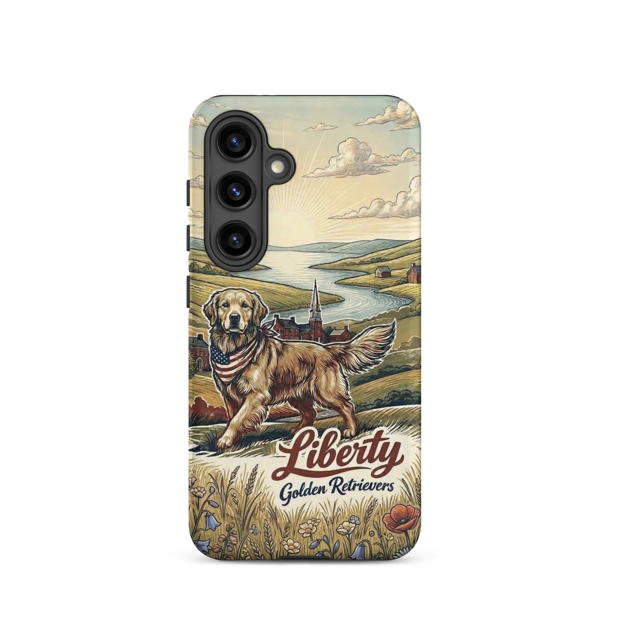 Liberty Golden Retrievers Tough case for Samsung®