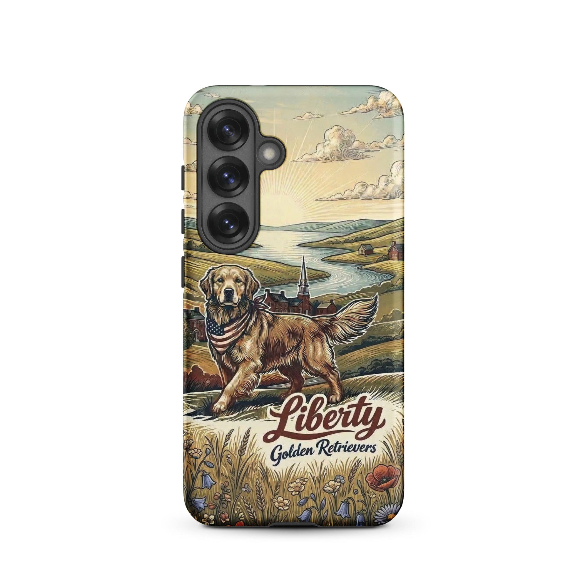 Liberty Golden Retrievers Tough case for Samsung®