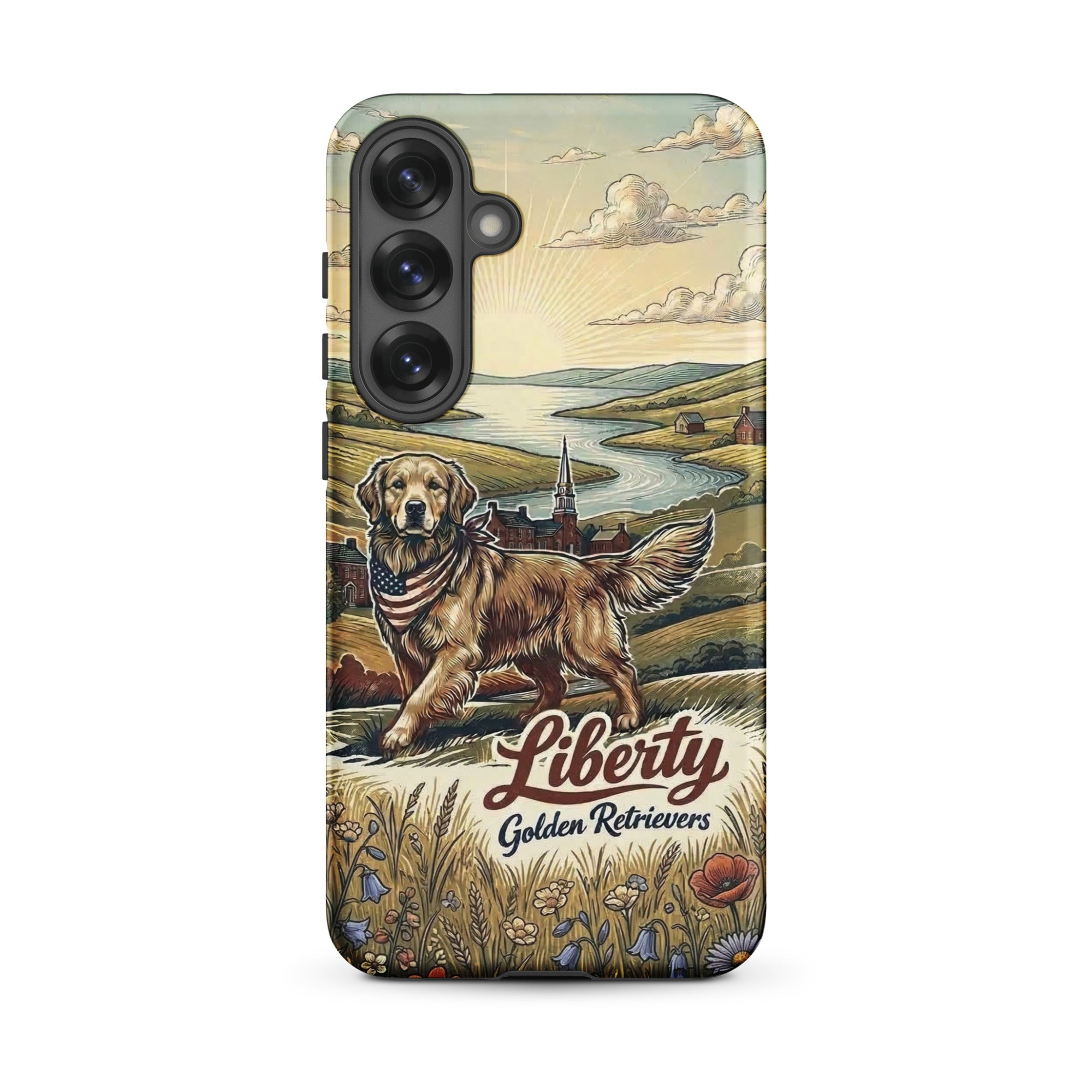Liberty Golden Retrievers Tough case for Samsung®
