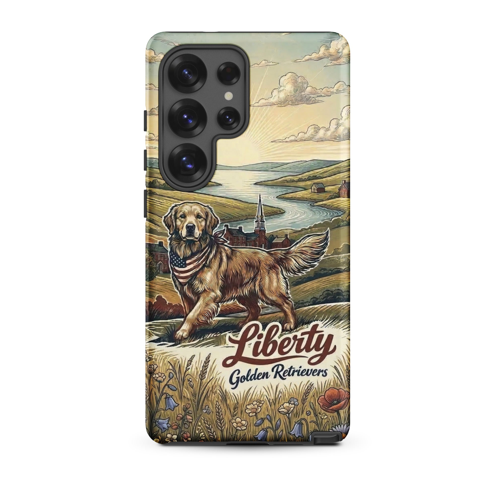 Liberty Golden Retrievers Tough case for Samsung®