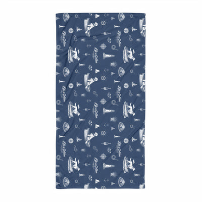 Golden Harbor Beach Towel