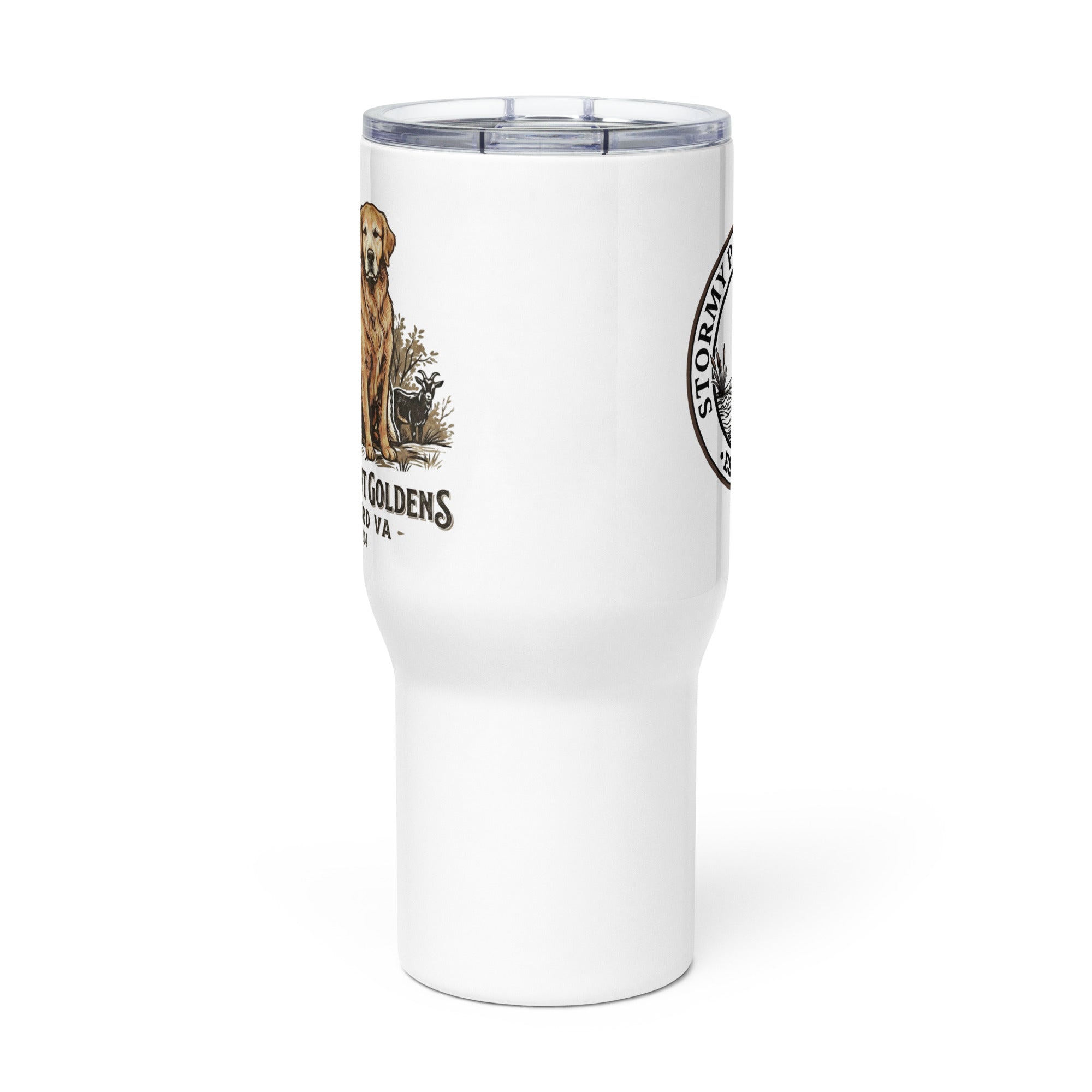 Stormy Point Travel mug with a handle