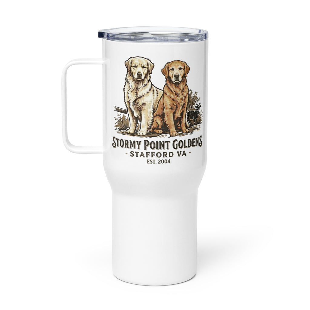 Stormy Point Travel mug with a handle