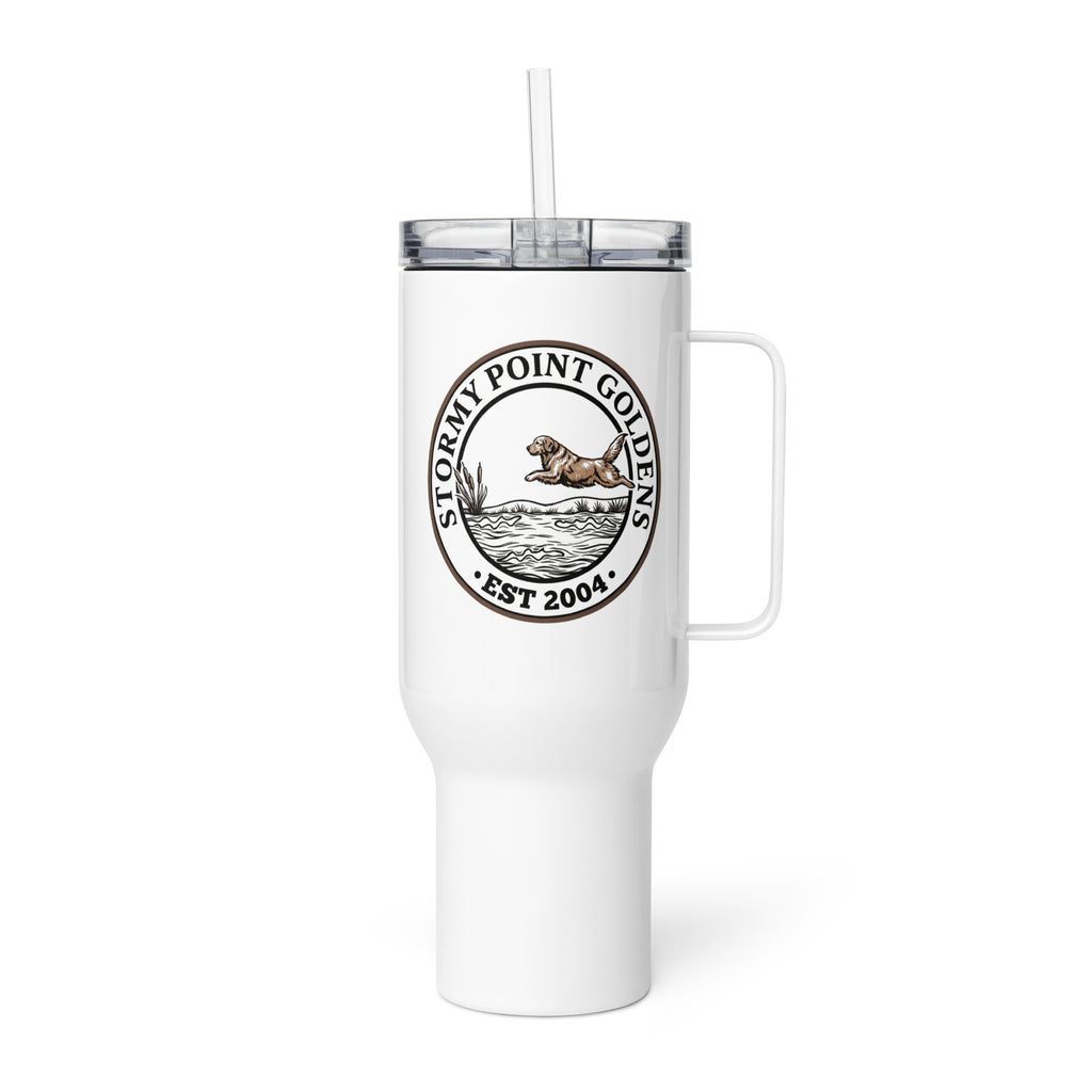 Stormy Point Travel mug with a handle