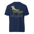The Fairway Golden Tee — Heavyweight Tee — True Navy