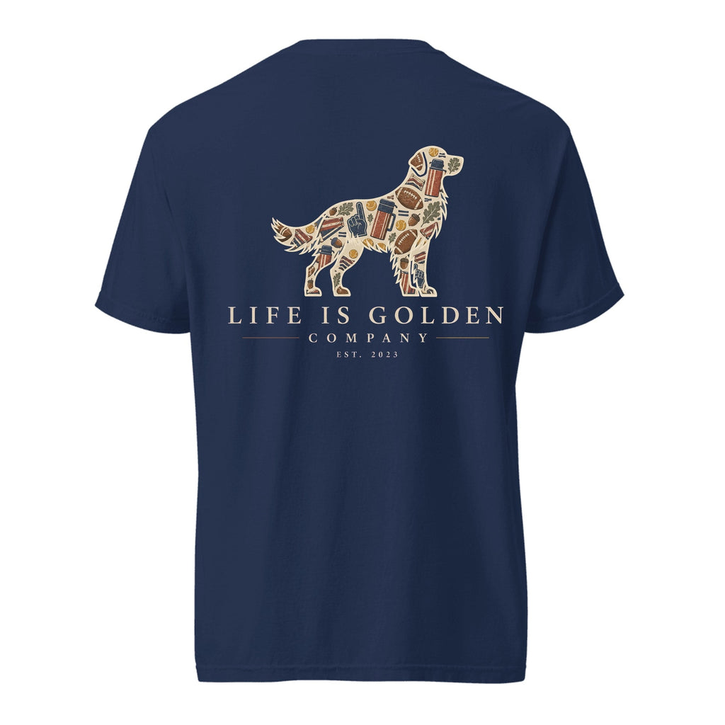 The Tailgate Heavyweight Tee — True Navy