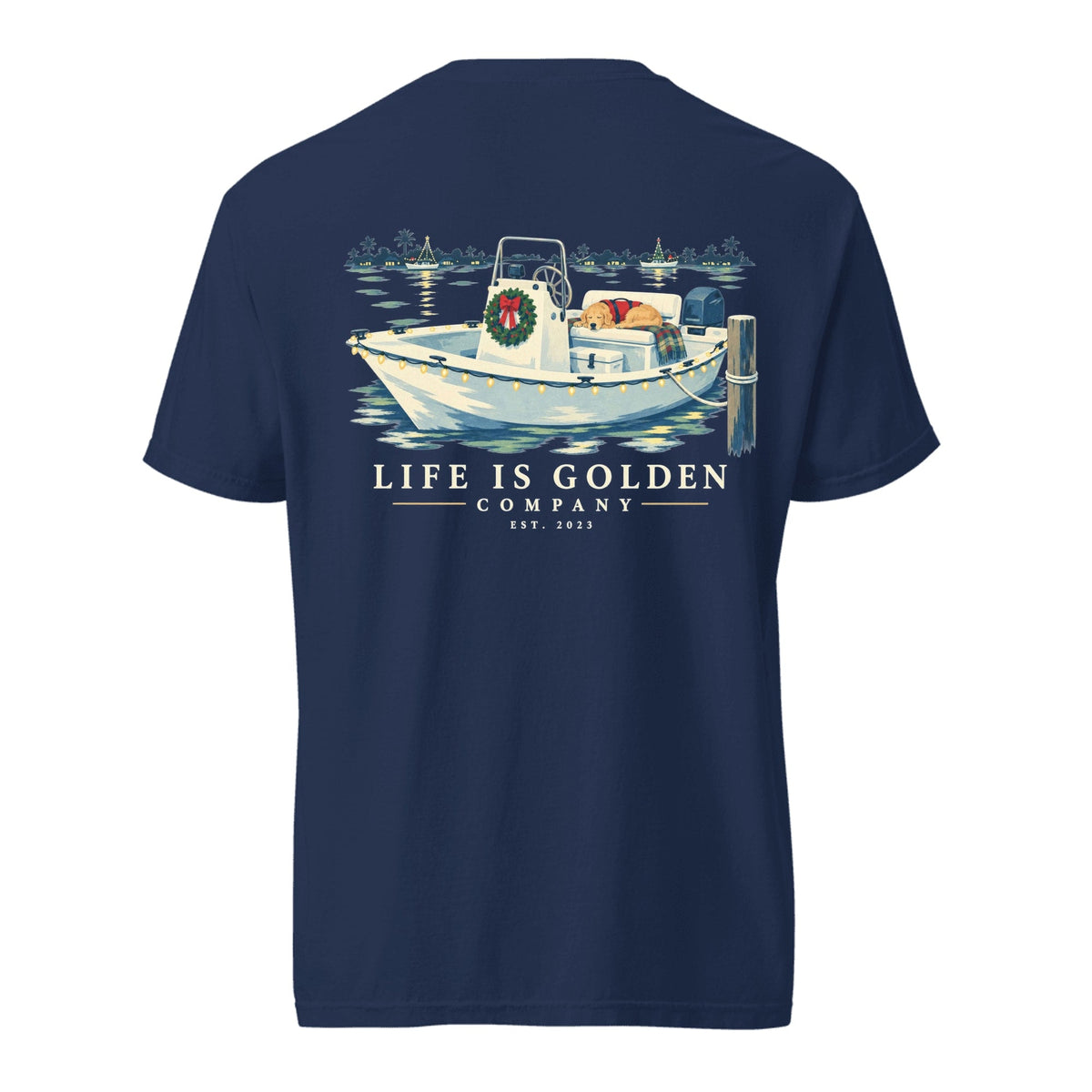Parade Captain Heavyweight Tee — True Navy