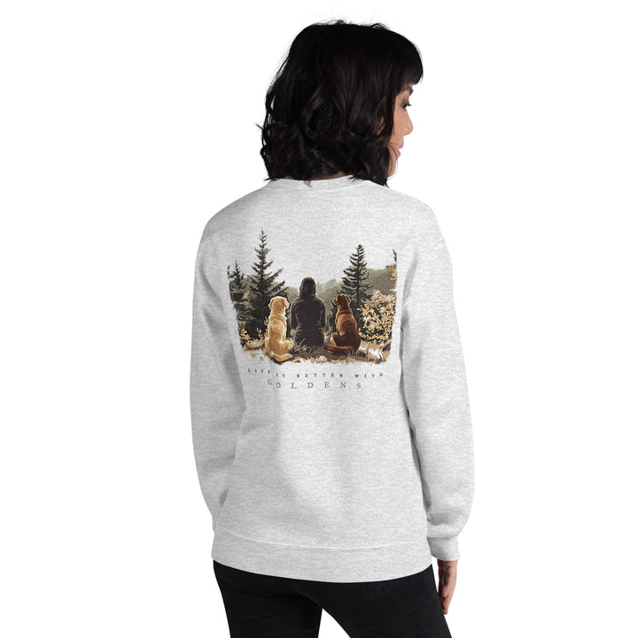 Life's Better With Goldens Crew Neck