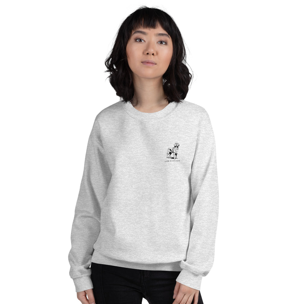 Life's Better With Goldens Crew Neck