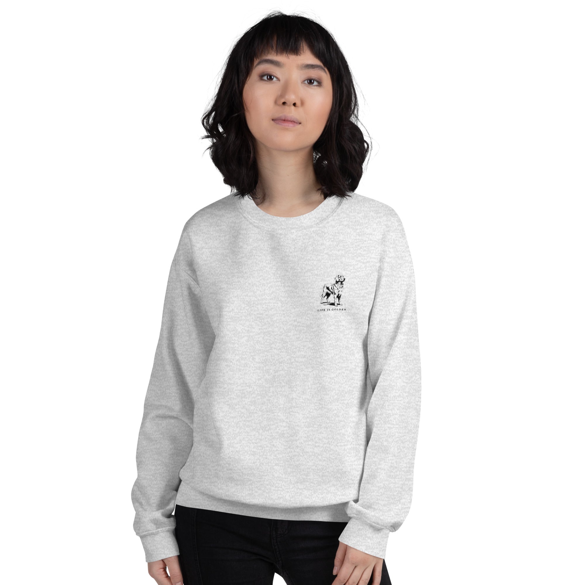Life's Better With Goldens Crew Neck
