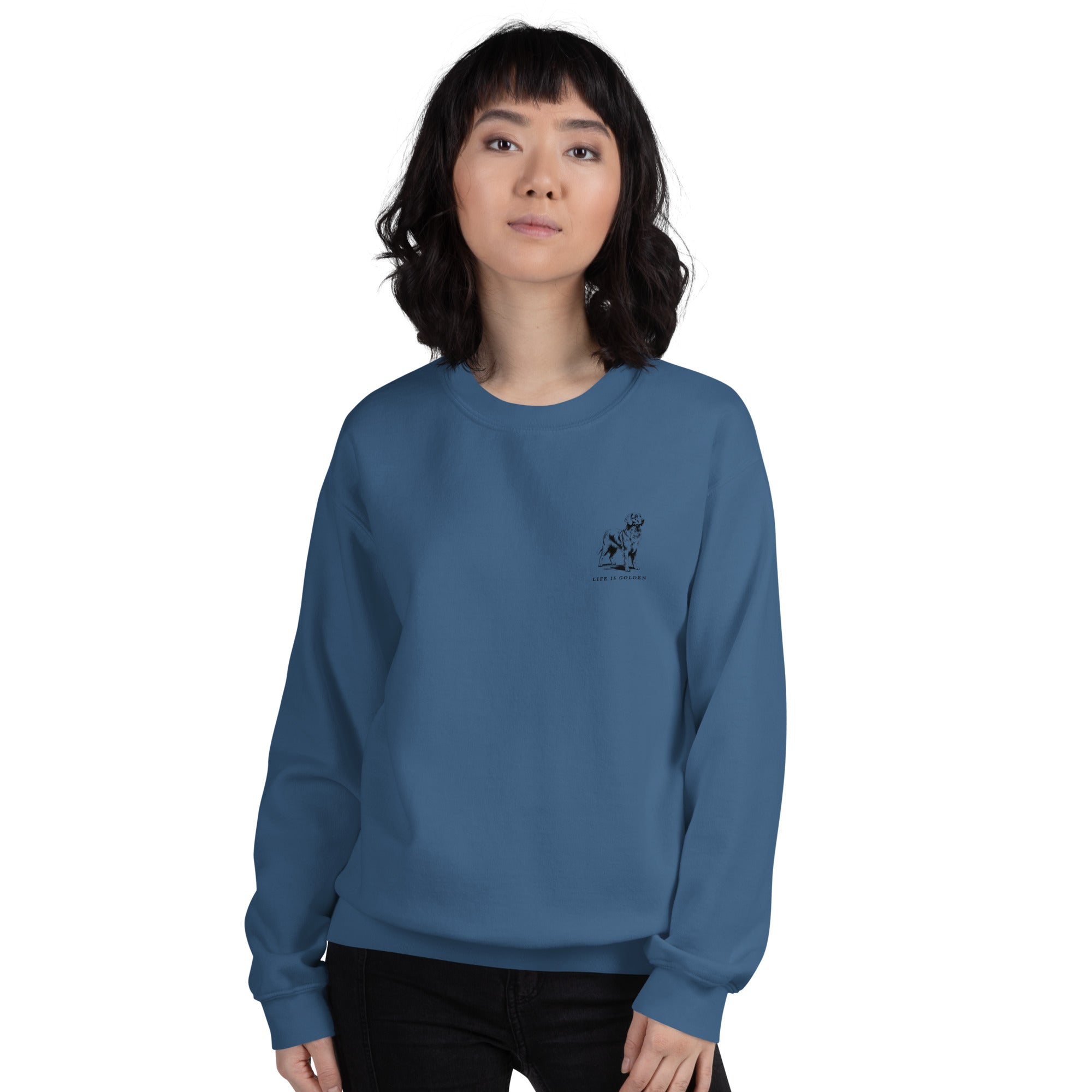 Life's Better With Goldens Crew Neck