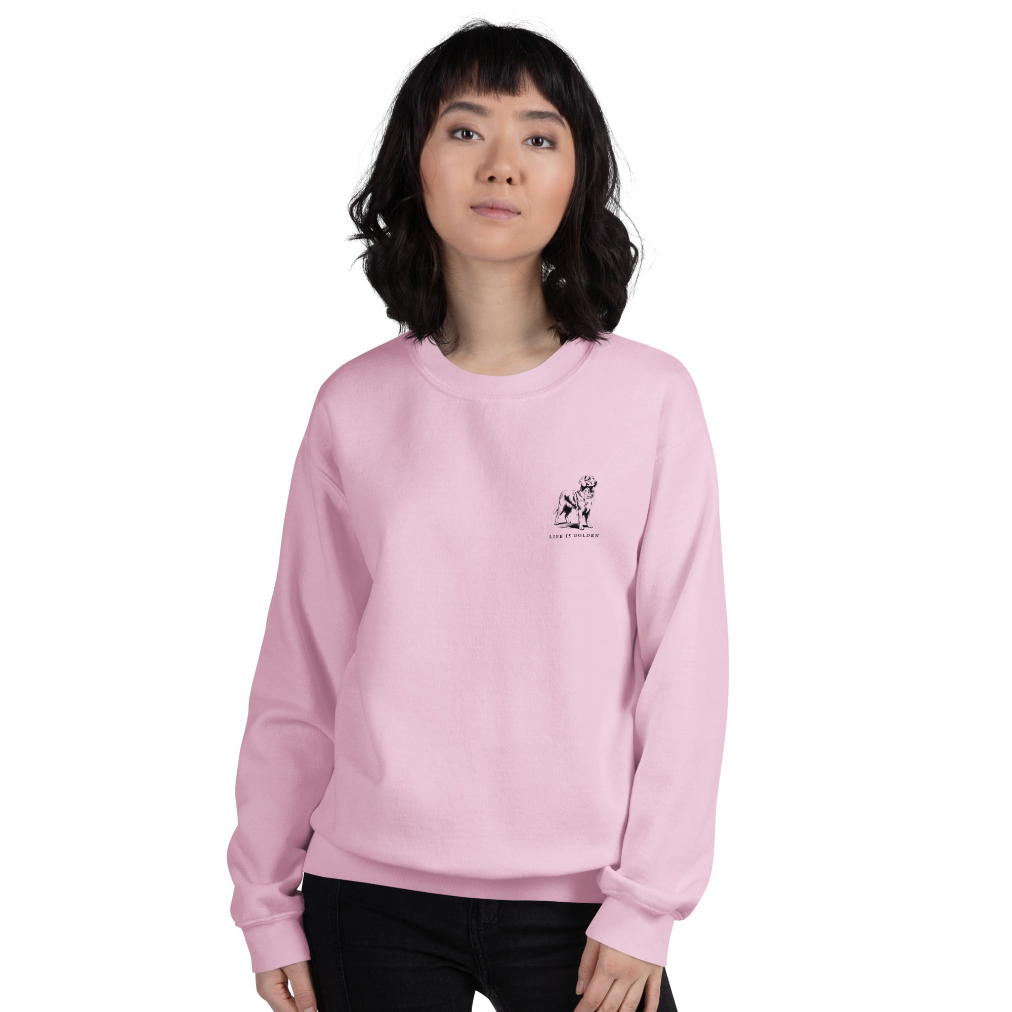 Life's Better With Goldens Crew Neck