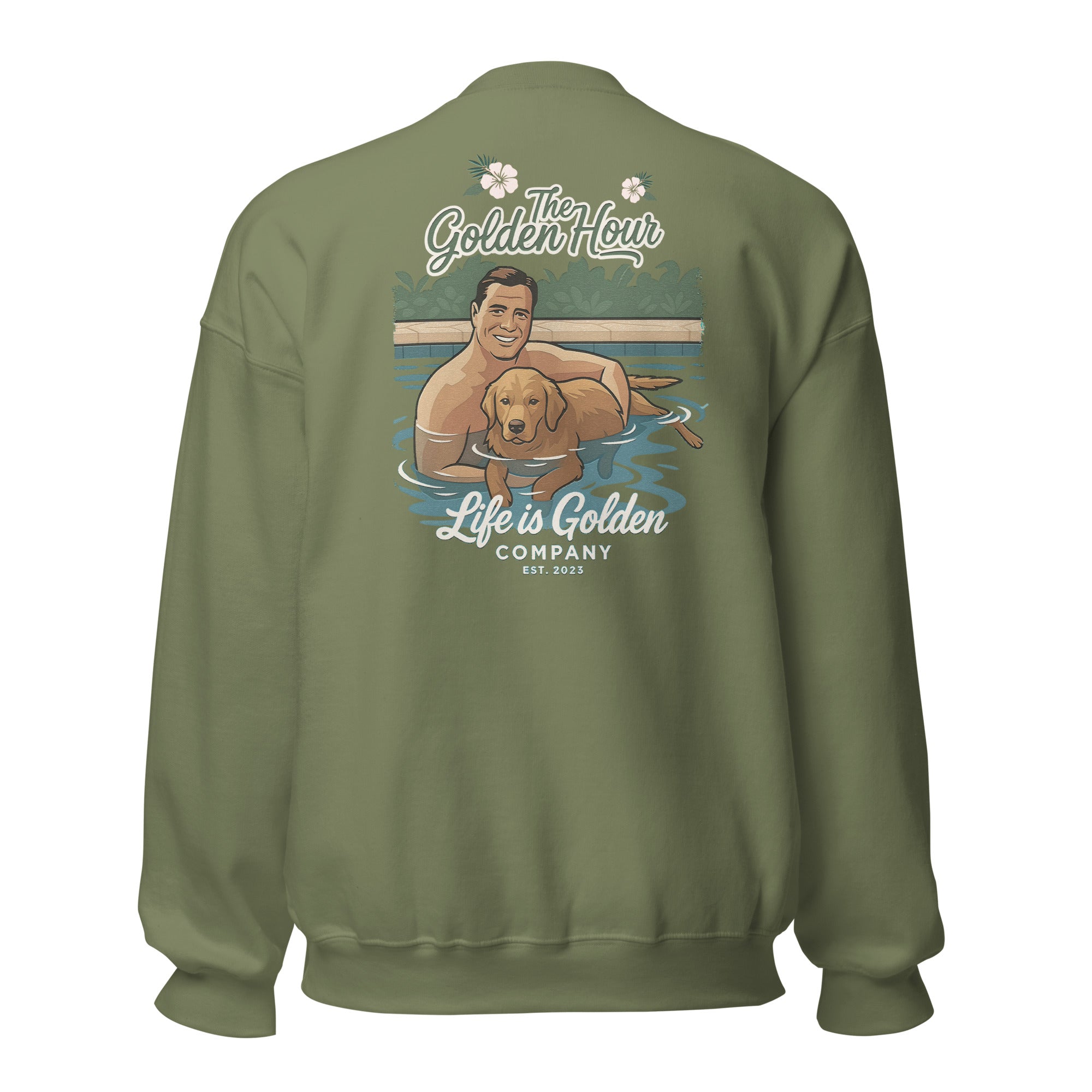 Poolside Pals Unisex Sweatshirt