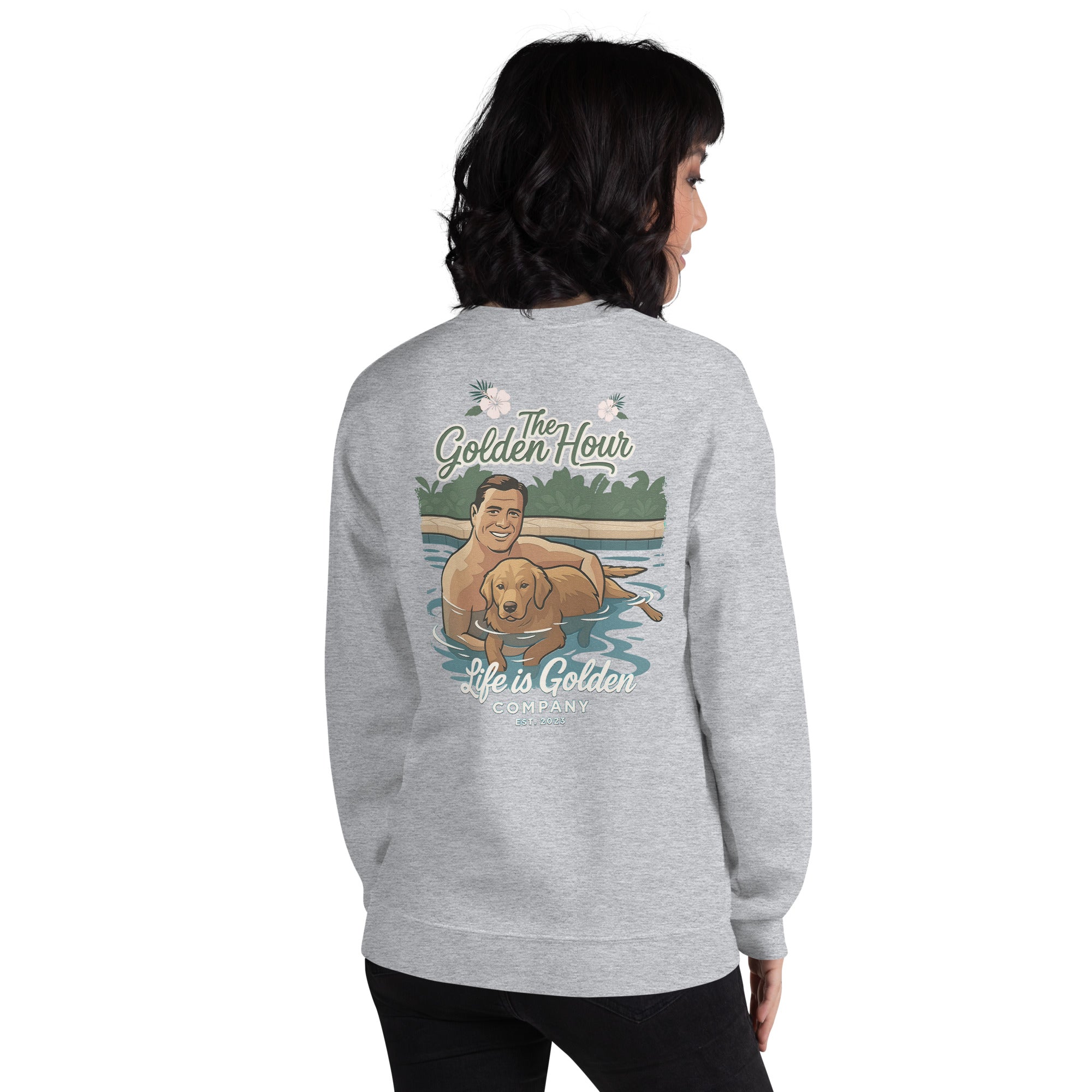 Poolside Pals Unisex Sweatshirt