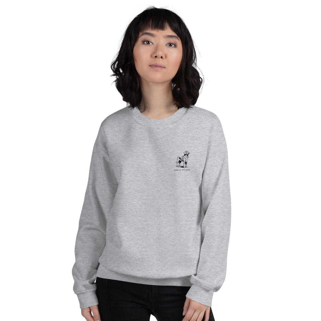 Life's Better With Goldens Crew Neck